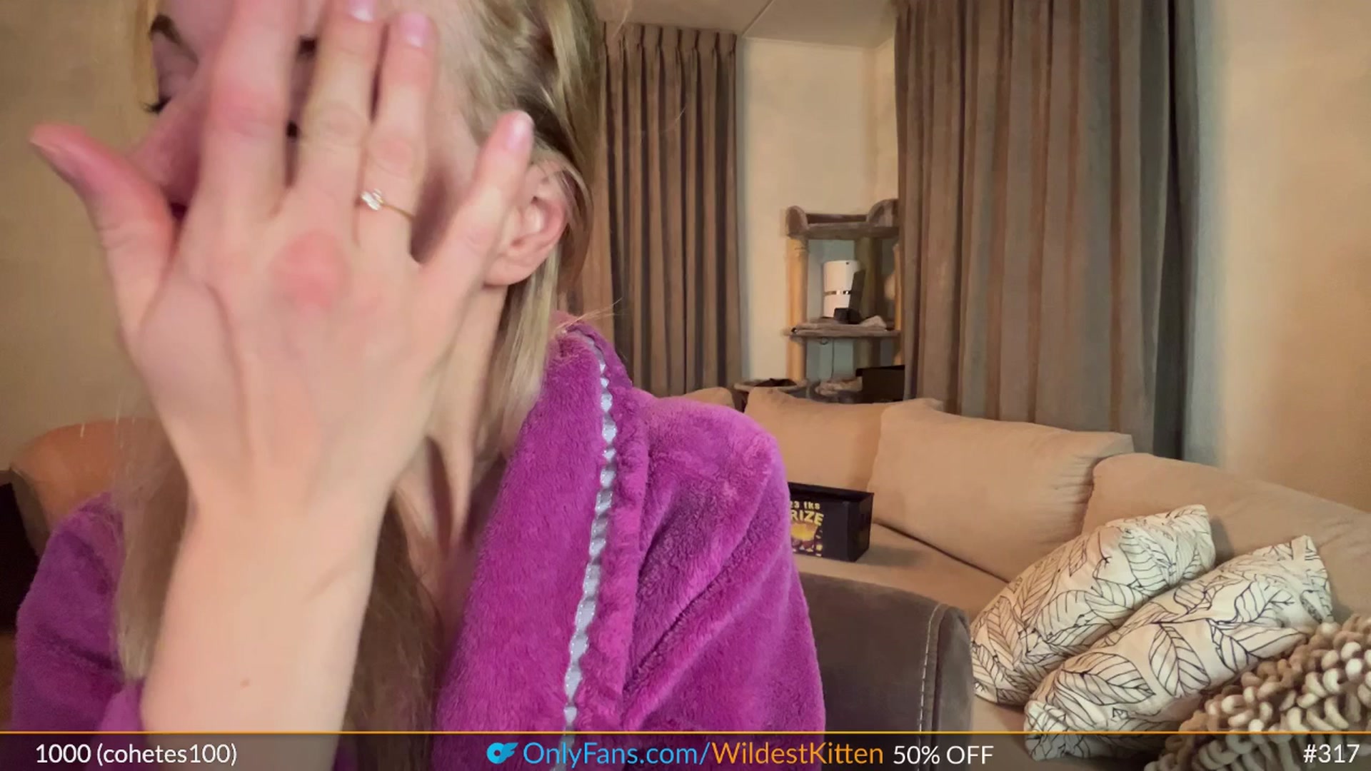 Gallery image thumbnail from WildestKitten's myfreecams stream on, 05/07/2025, 01:10 image 11 of 20