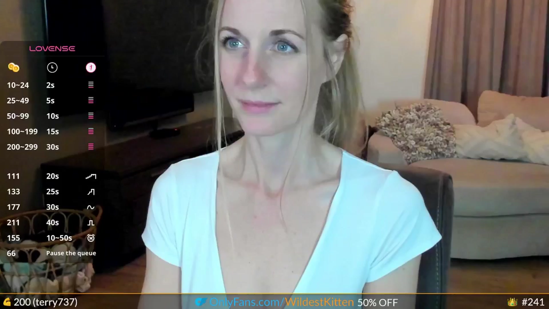 Gallery image thumbnail from WildestKitten's myfreecams stream on, 05/10/2025, 21:48 image 19 of 20