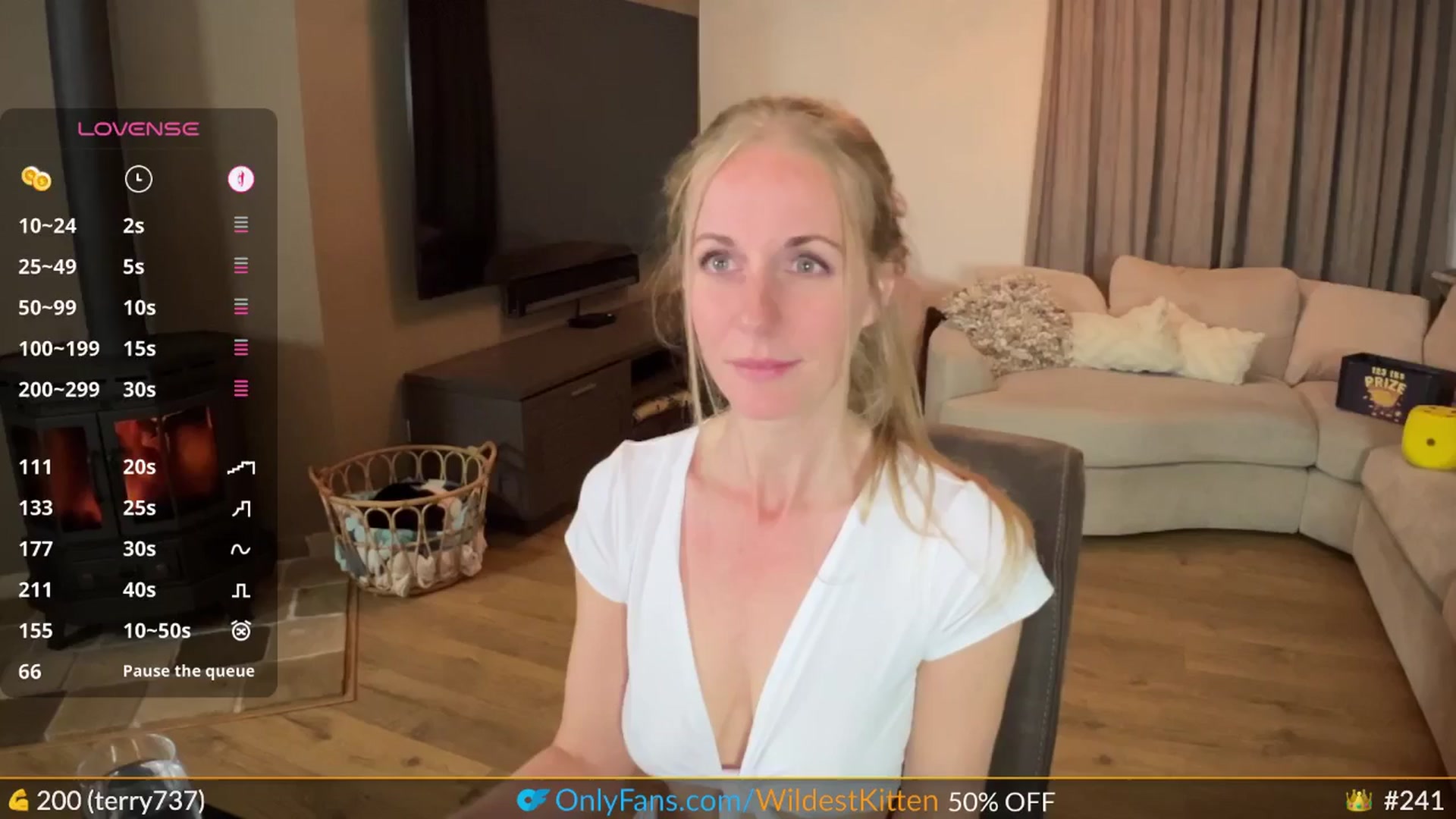 Gallery image thumbnail from WildestKitten's myfreecams stream on, 05/10/2025, 22:48 image 1 of 20