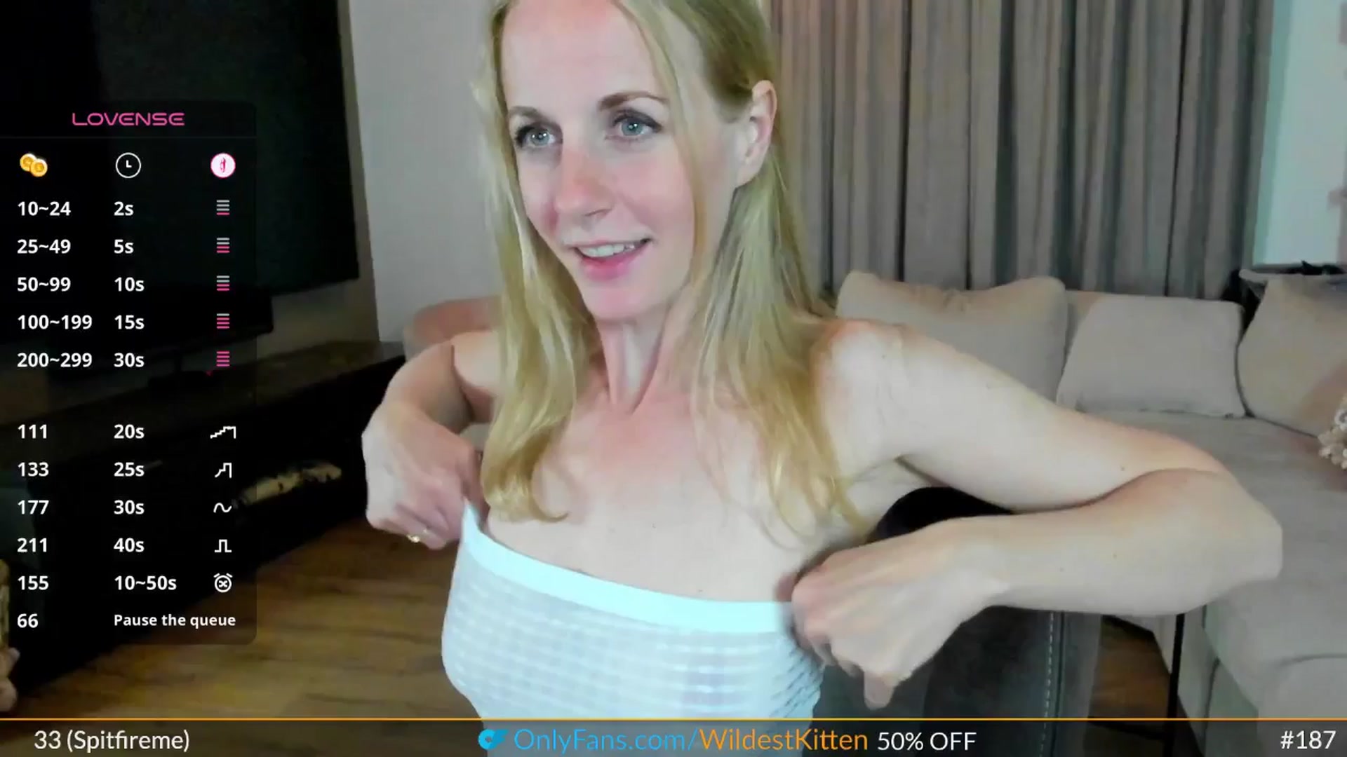 Gallery image thumbnail from WildestKitten's myfreecams stream on, 05/13/2025, 20:50 image 10 of 20