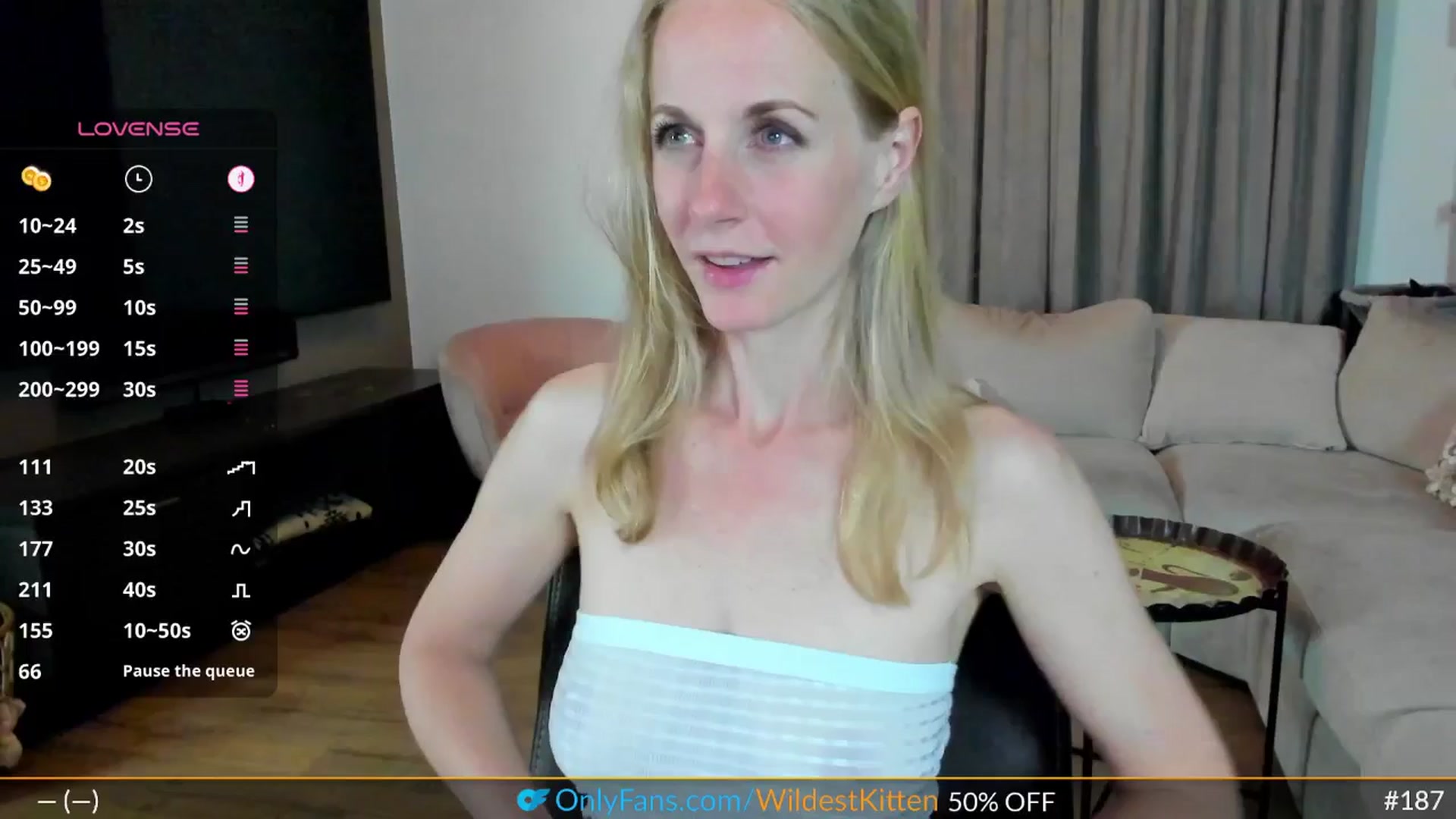Gallery image thumbnail from WildestKitten's myfreecams stream on, 05/13/2025, 20:50 image 8 of 20