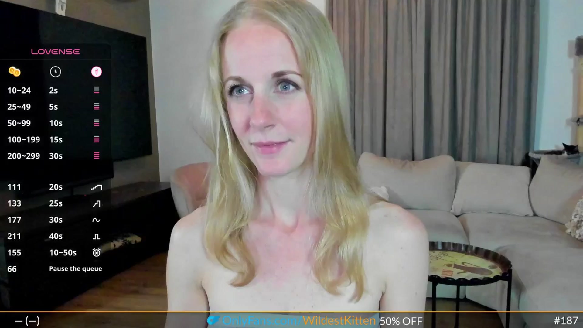Gallery image thumbnail from WildestKitten's myfreecams stream on, 05/13/2025, 20:50 image 4 of 20