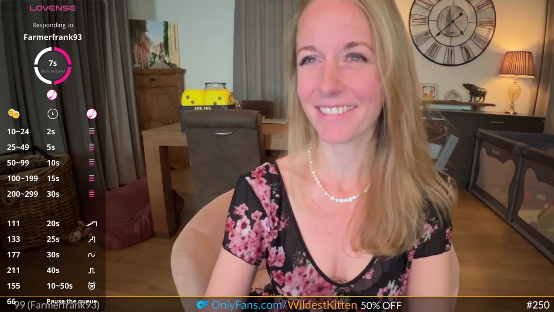 Gallery image thumbnail from WildestKitten's myfreecams stream on, 05/20/2025, 03:00 image 10 of 20