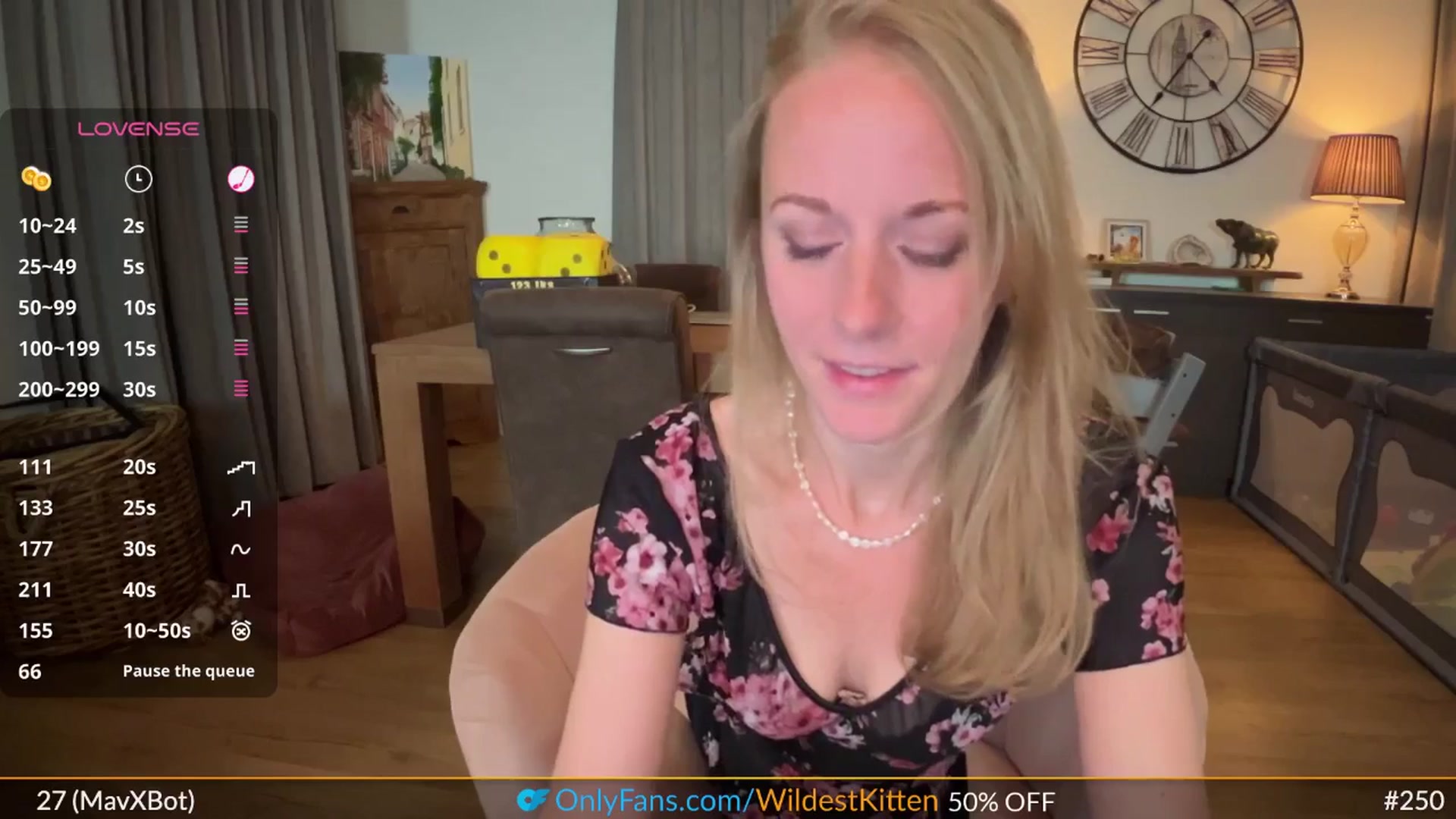 Gallery image thumbnail from WildestKitten's myfreecams stream on, 05/20/2025, 03:00 image 9 of 20