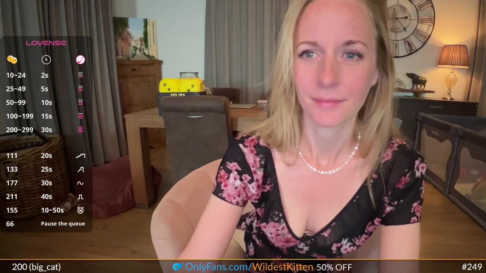 Gallery image thumbnail from WildestKitten's myfreecams stream on, 05/20/2025, 03:00 image 13 of 20