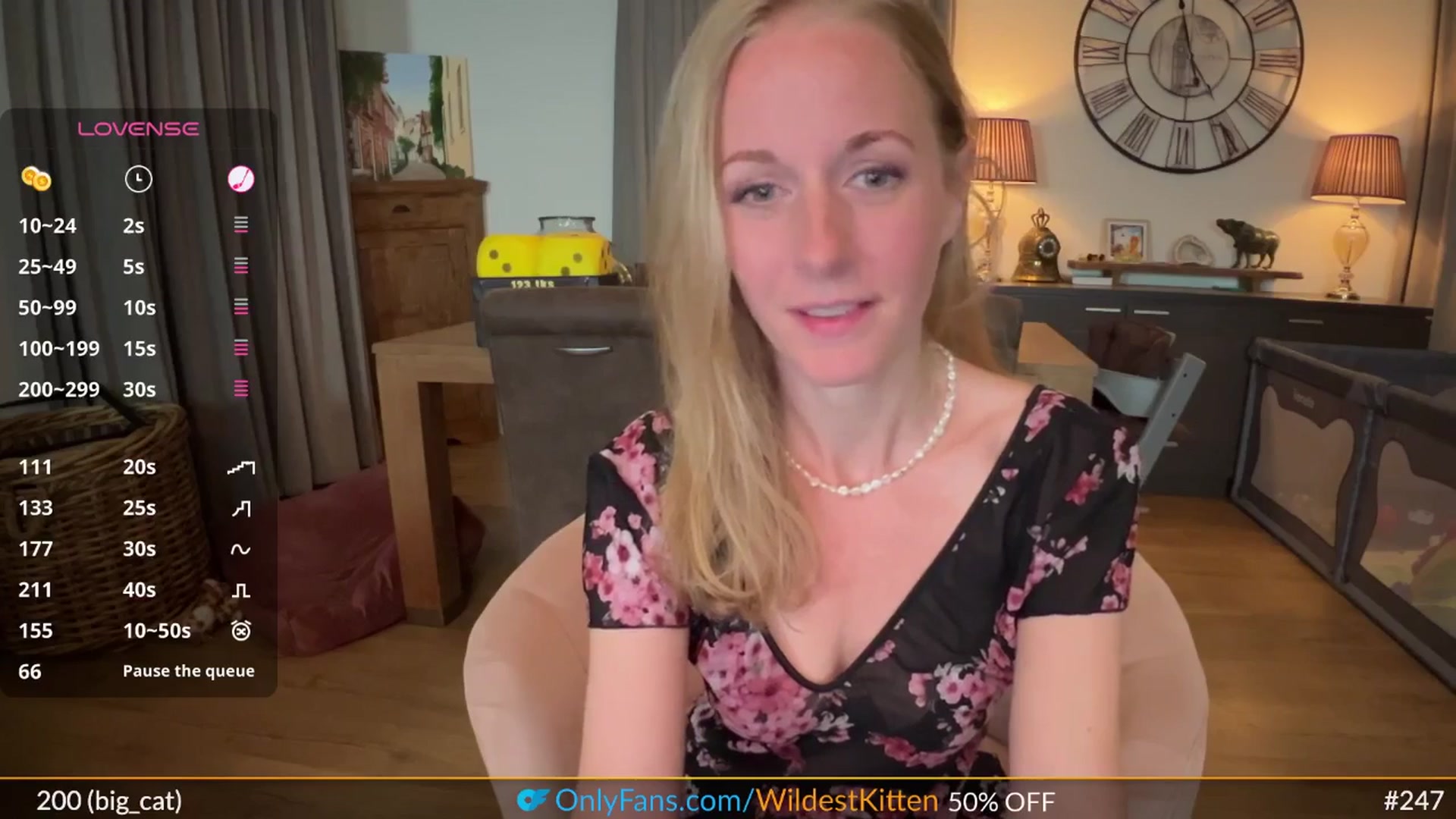 Gallery image thumbnail from WildestKitten's myfreecams stream on, 05/20/2025, 03:00 image 20 of 20
