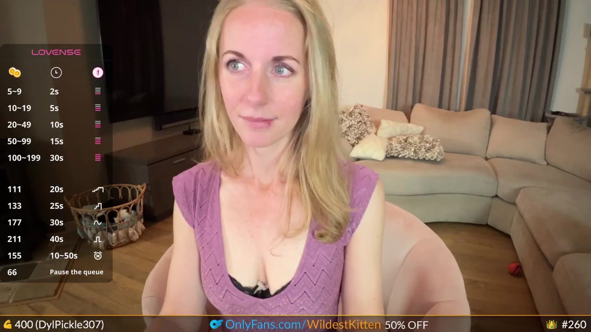 Gallery image thumbnail from WildestKitten's myfreecams stream on, 05/30/2025, 03:47 image 15 of 20