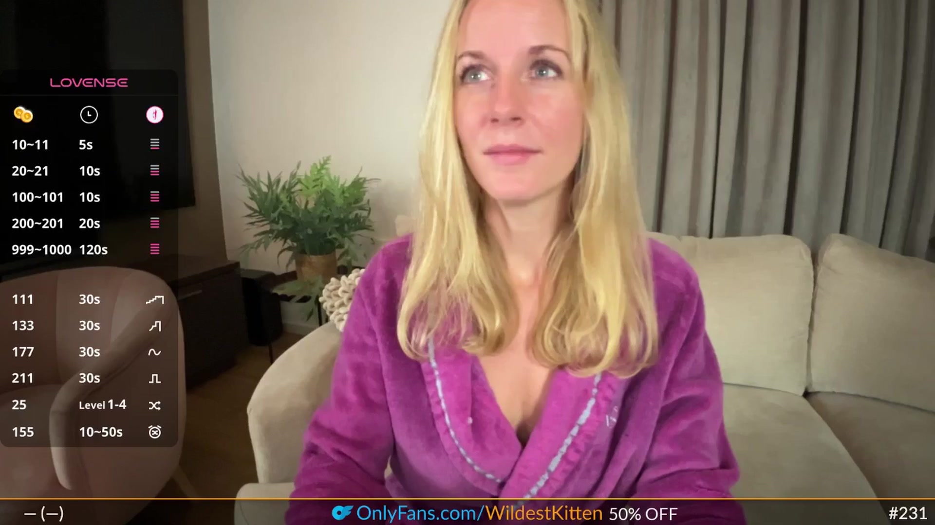 Gallery image thumbnail from WildestKitten's myfreecams stream on, 08/04/2025, 02:33 image 4 of 20