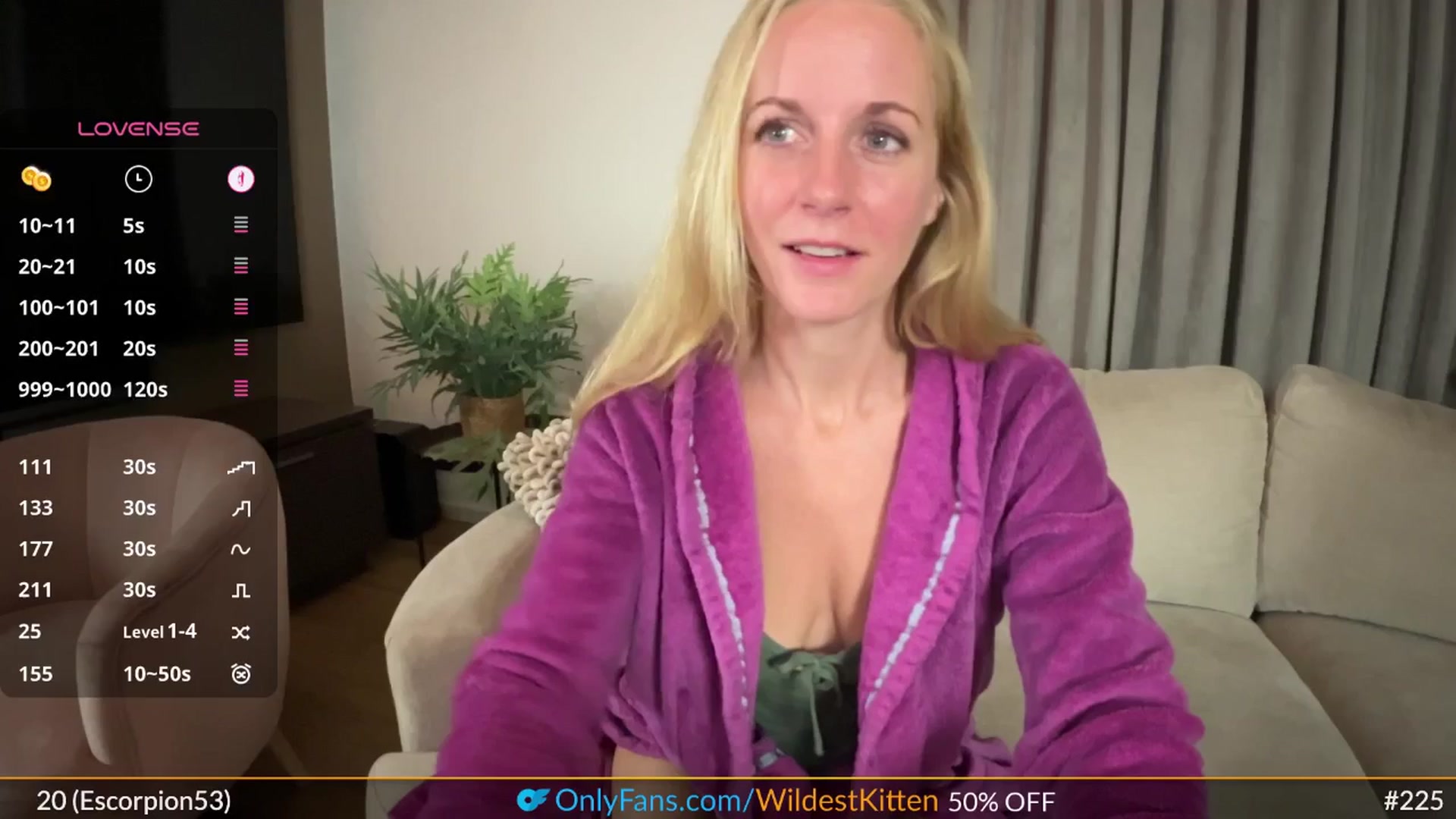 Gallery image thumbnail from WildestKitten's myfreecams stream on, 08/04/2025, 02:33 image 13 of 20