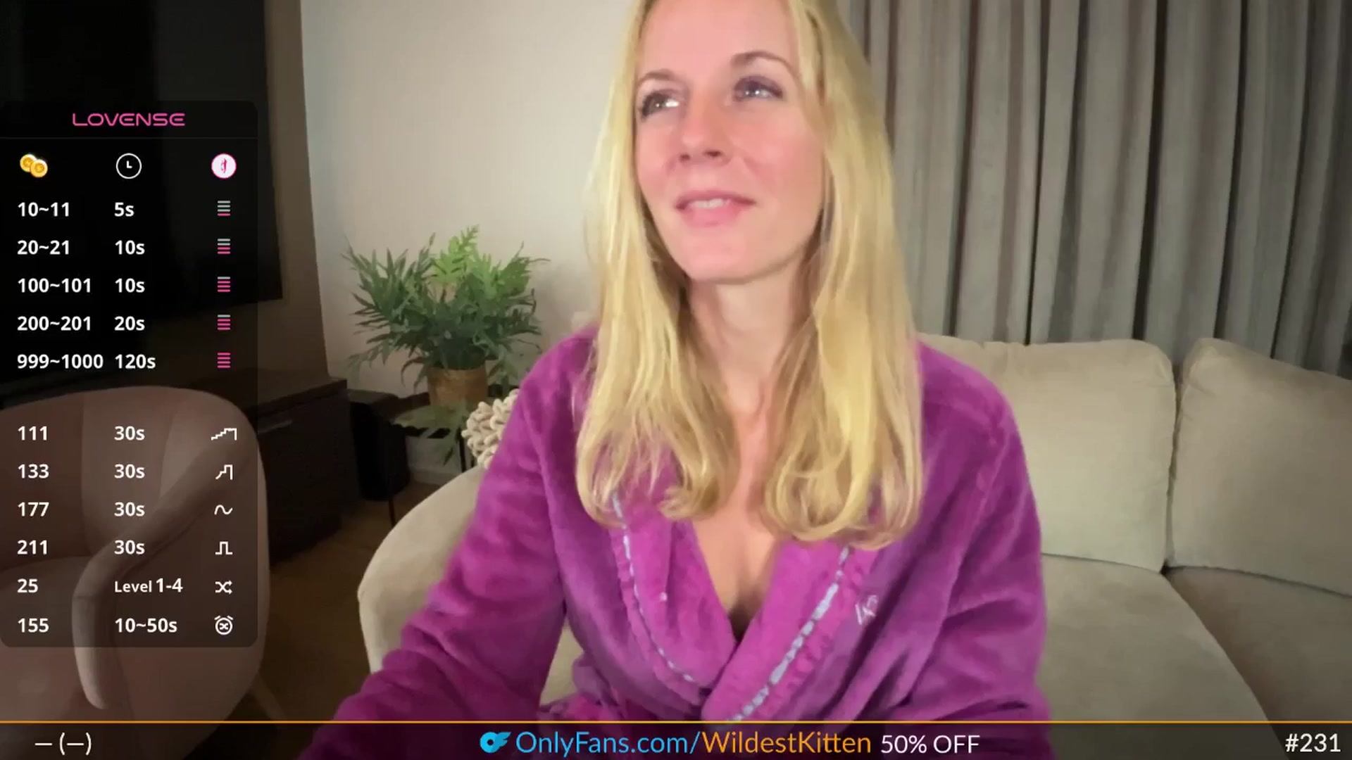 Gallery image thumbnail from WildestKitten's myfreecams stream on, 08/04/2025, 02:33 image 2 of 20
