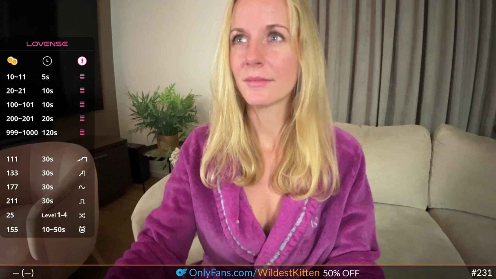 Gallery image thumbnail from WildestKitten's myfreecams stream on, 08/04/2025, 02:33 image 3 of 20