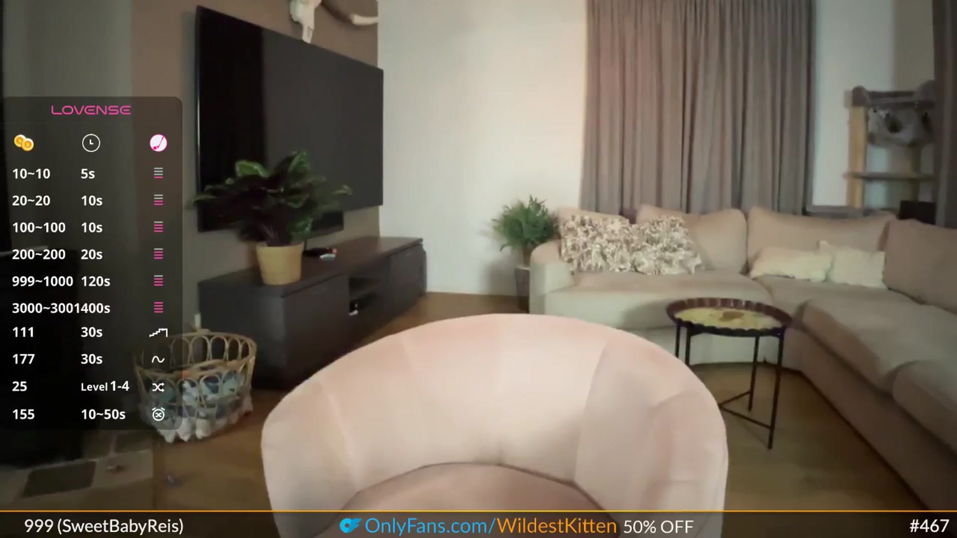 Gallery image thumbnail from WildestKitten's myfreecams stream on, 09/01/2025, 04:29 image 15 of 20