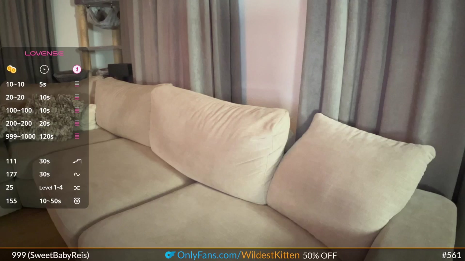 Gallery image thumbnail from WildestKitten's myfreecams stream on, 09/03/2025, 05:08 image 19 of 20