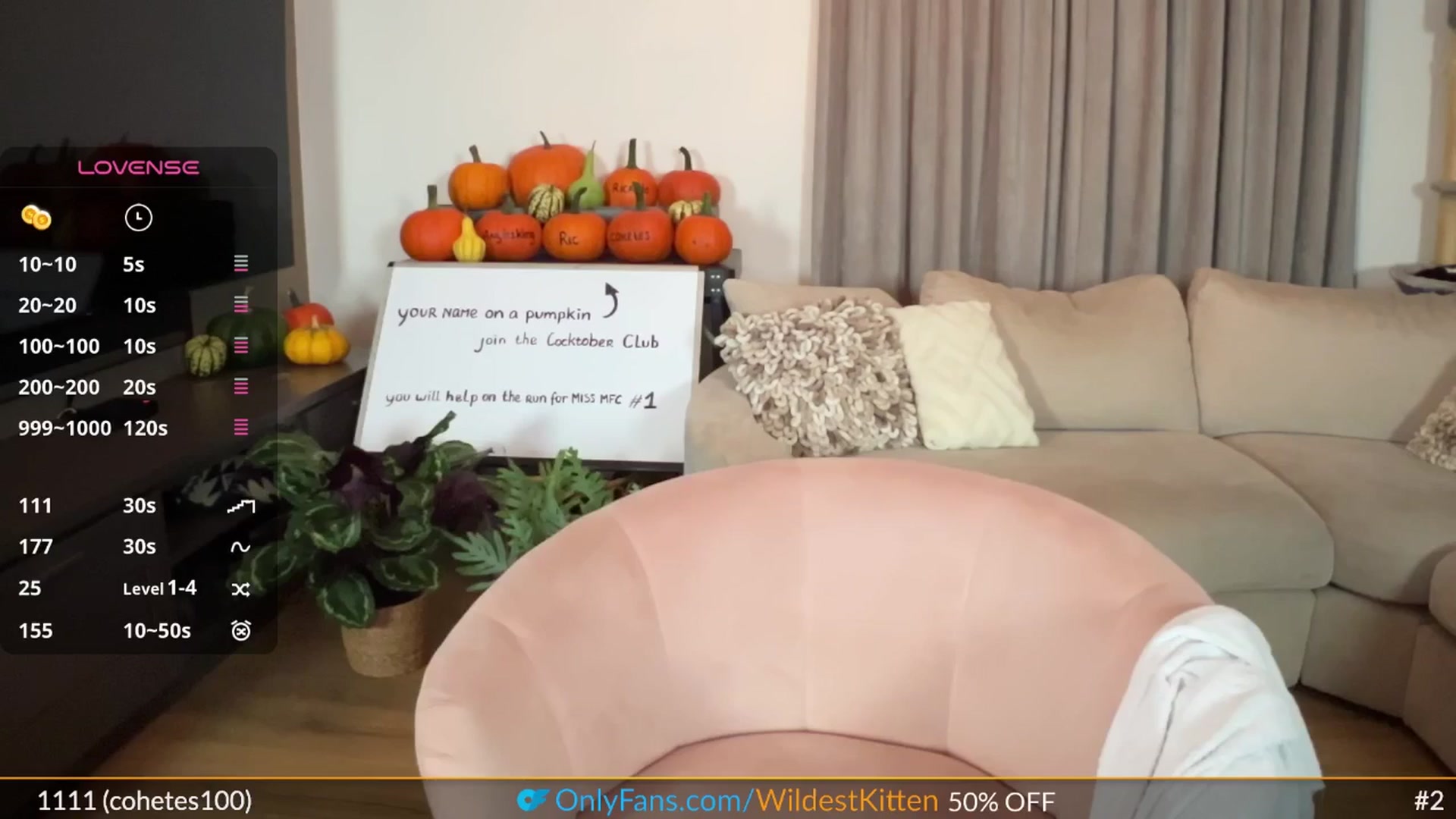 Gallery image thumbnail from WildestKitten's myfreecams stream on, 10/11/2025, 23:52 image 10 of 20