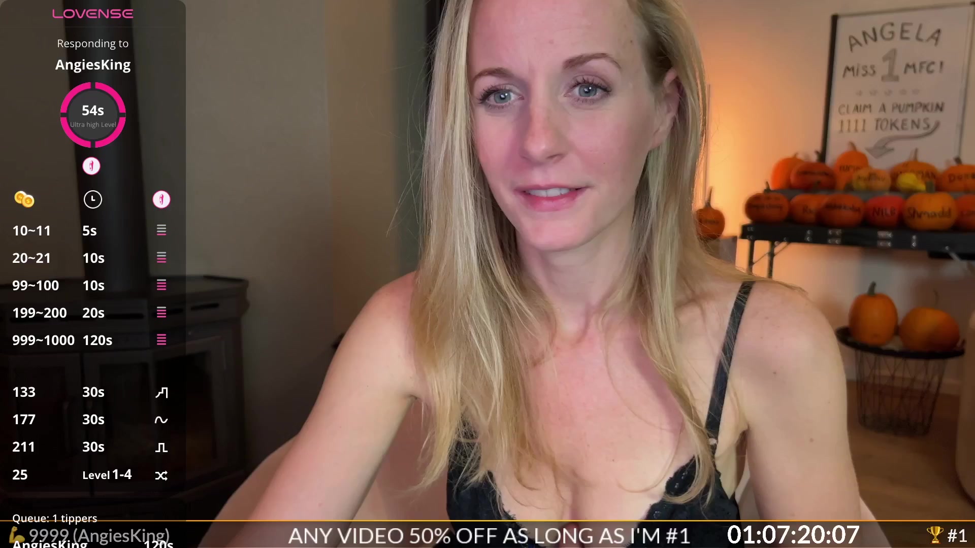 Gallery image thumbnail from WildestKitten's myfreecams stream on, 10/31/2025, 24:32 image 10 of 20