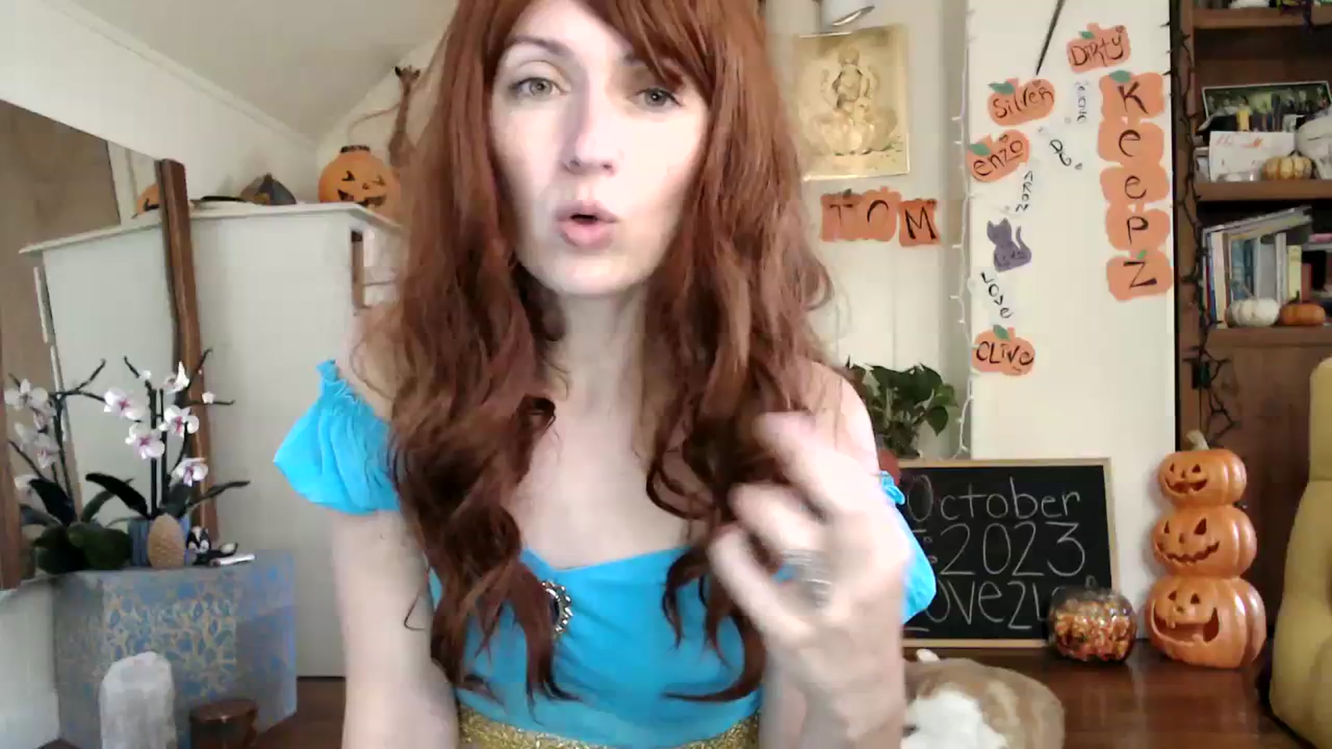 Gallery image thumbnail from WildflowerEm's myfreecams stream on, 10/15/2023, 21:42 image 3 of 20
