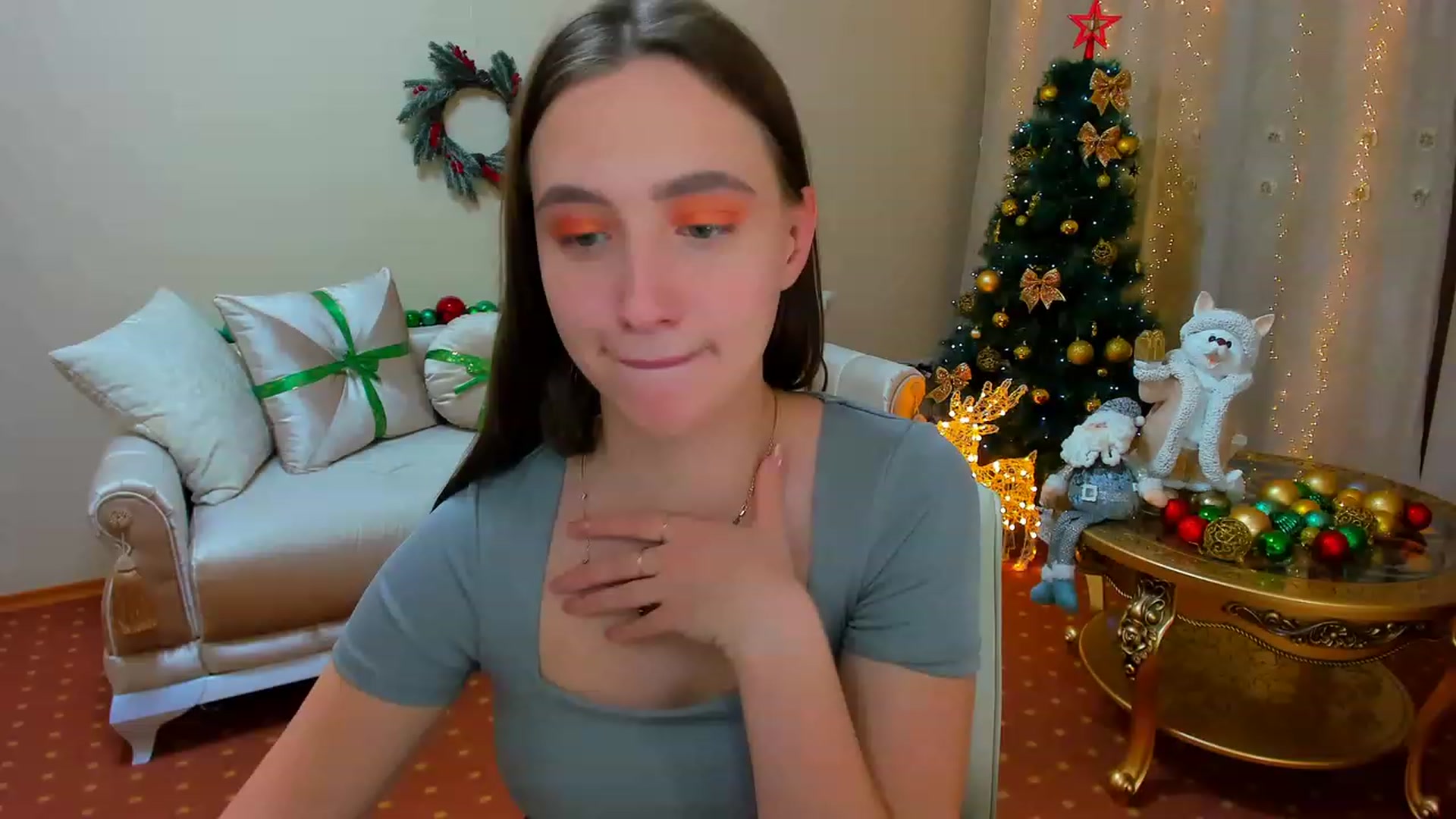Gallery image thumbnail from WittyBunnyy's myfreecams stream on, 12/24/2023, 17:20 image 6 of 20