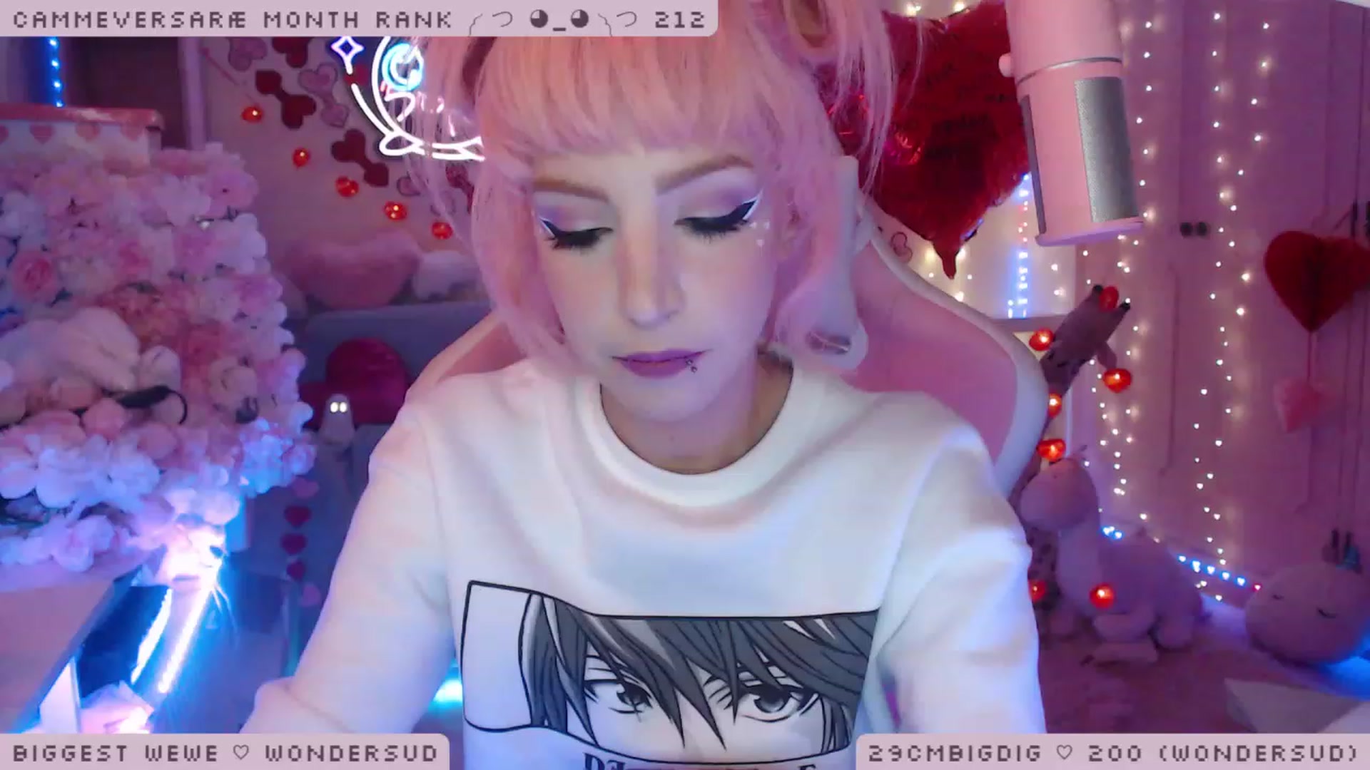 Gallery image thumbnail from WonderAna's myfreecams stream on, 02/17/2023, 02:25 image 2 of 20