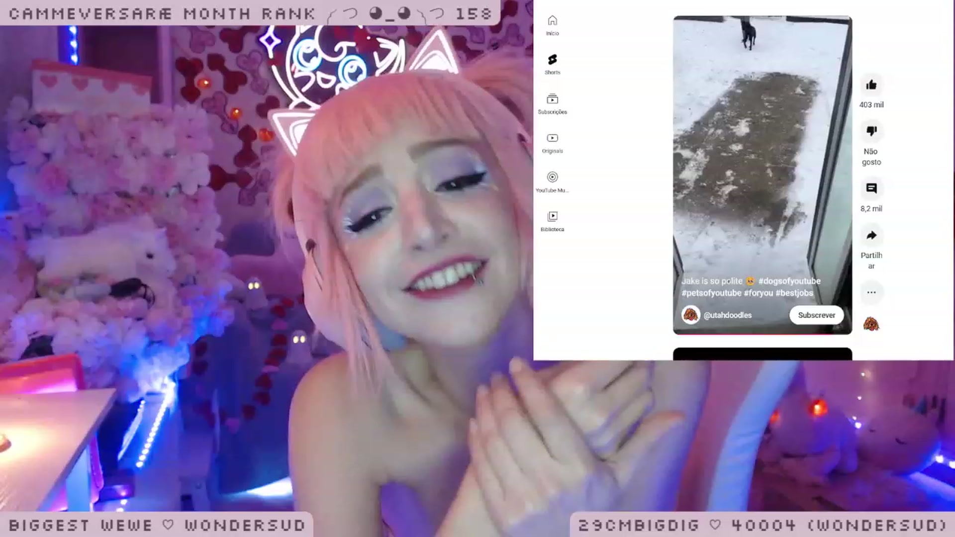 Gallery image thumbnail from WonderAna's myfreecams stream on, 02/24/2023, 03:13 image 13 of 20