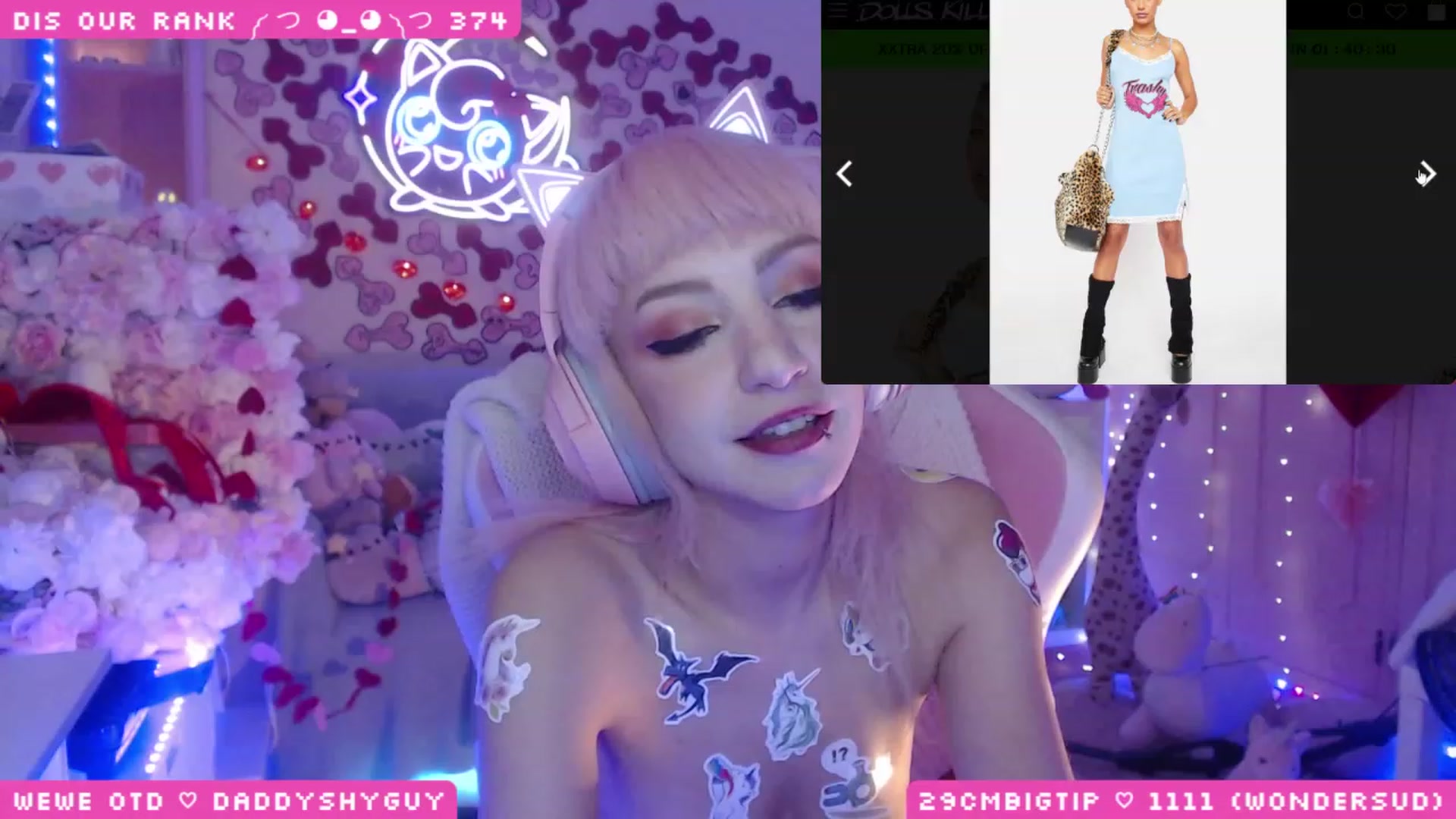 Gallery image thumbnail from WonderAna's myfreecams stream on, 03/05/2023, 03:33 image 15 of 20