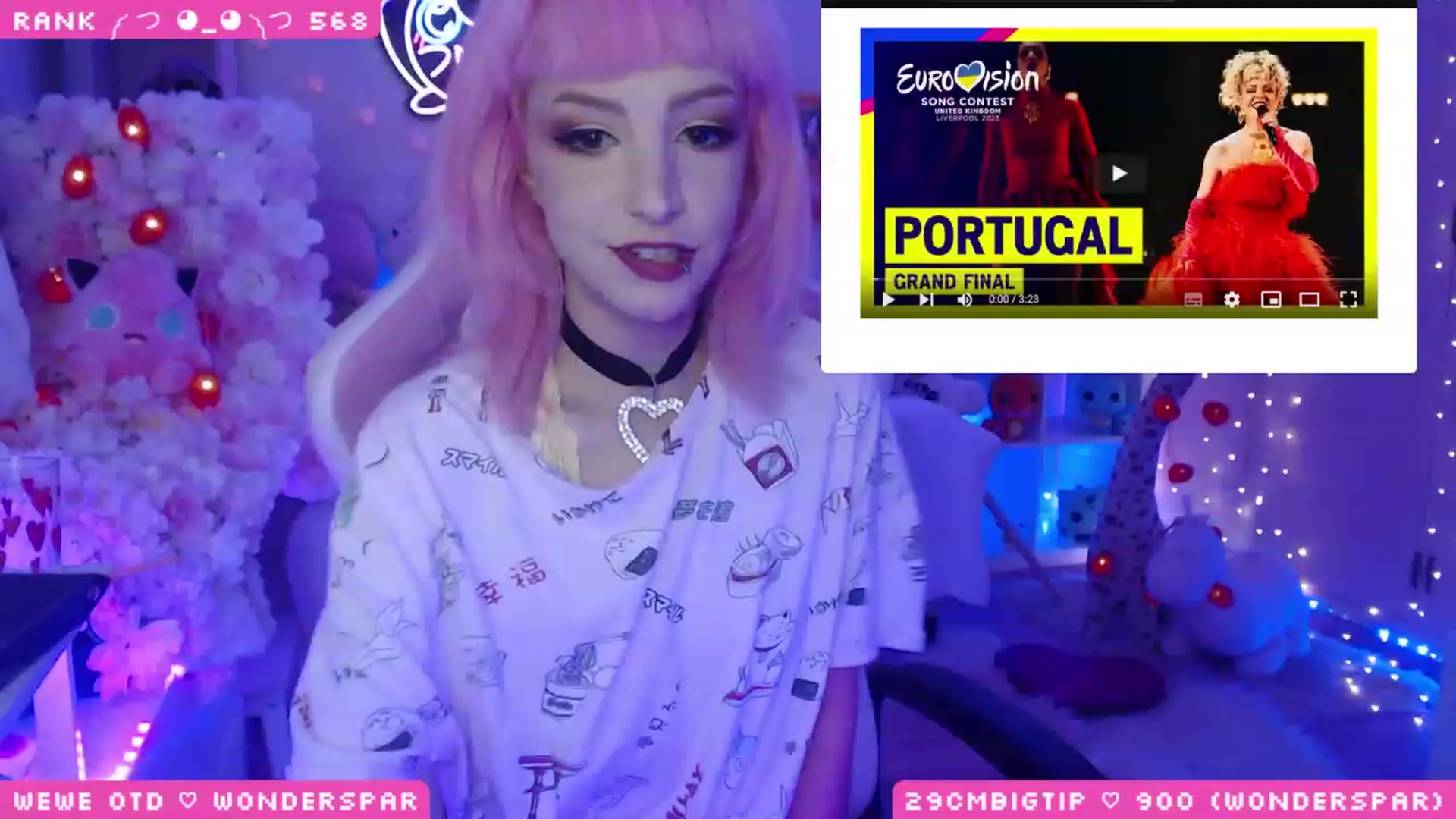 Gallery image thumbnail from WonderAna's myfreecams stream on, 05/13/2023, 23:47 image 18 of 20