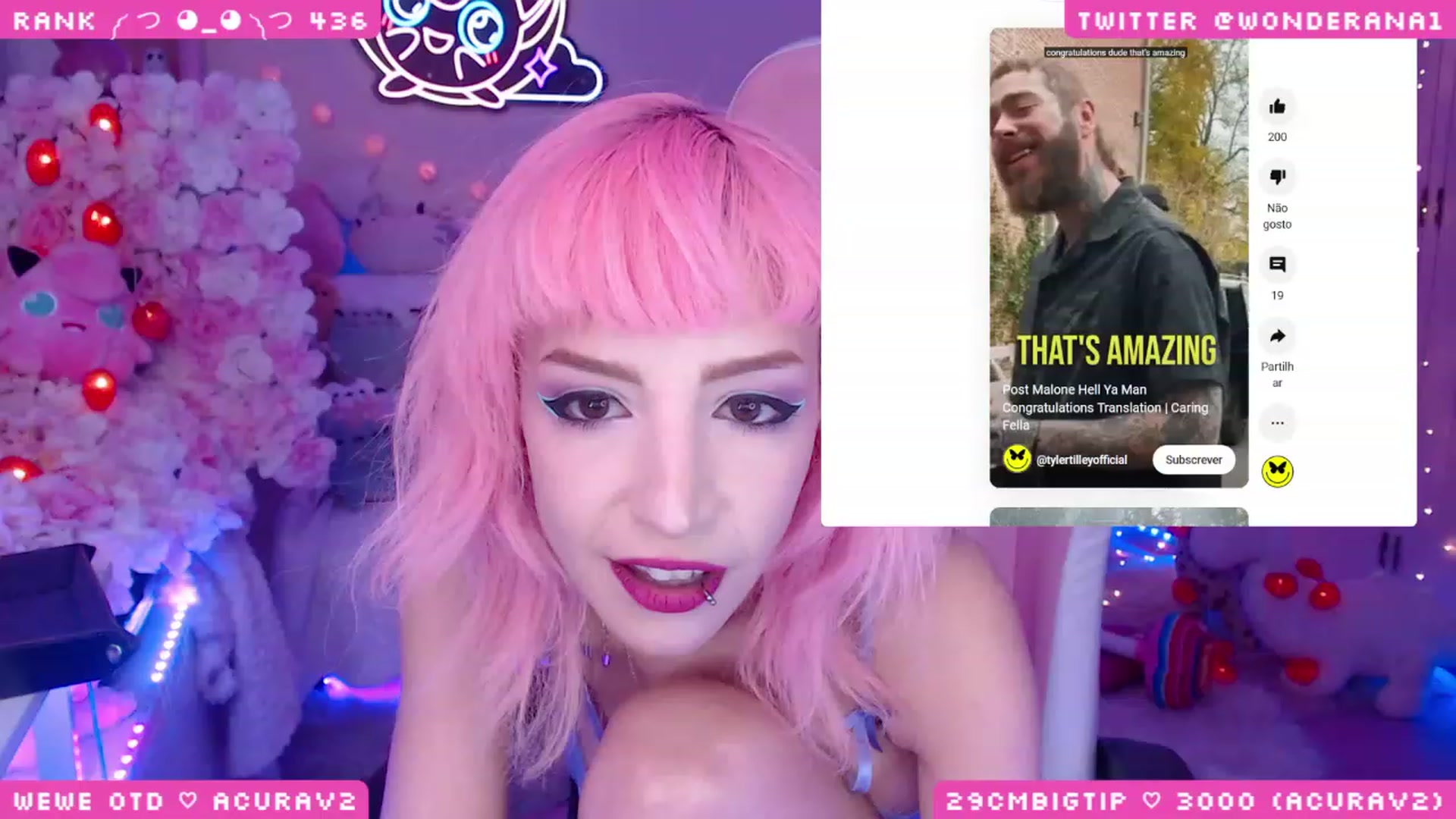 Gallery image thumbnail from WonderAna's myfreecams stream on, 05/29/2023, 01:21 image 20 of 20