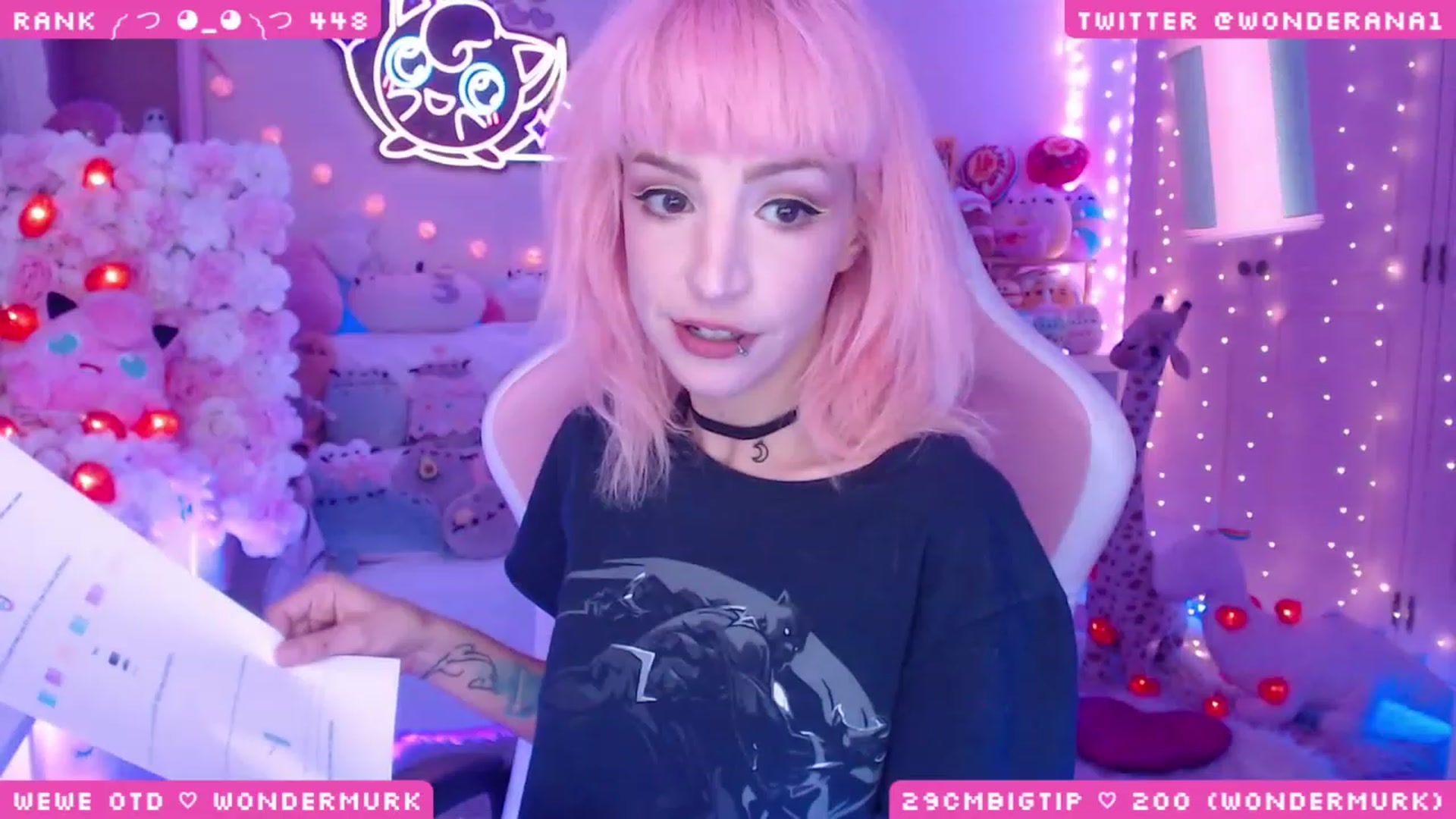 Gallery image thumbnail from WonderAna's myfreecams stream on, 06/01/2023, 01:56 image 13 of 20