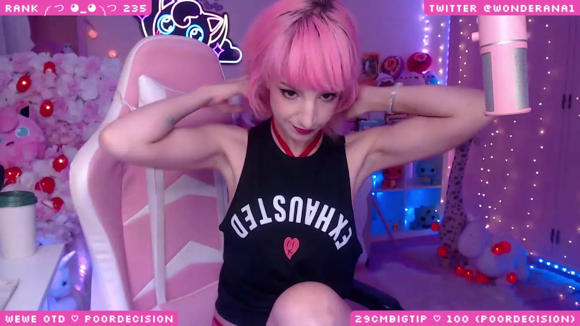 Gallery image thumbnail from WonderAna's myfreecams stream on, 06/08/2023, 22:25 image 4 of 20