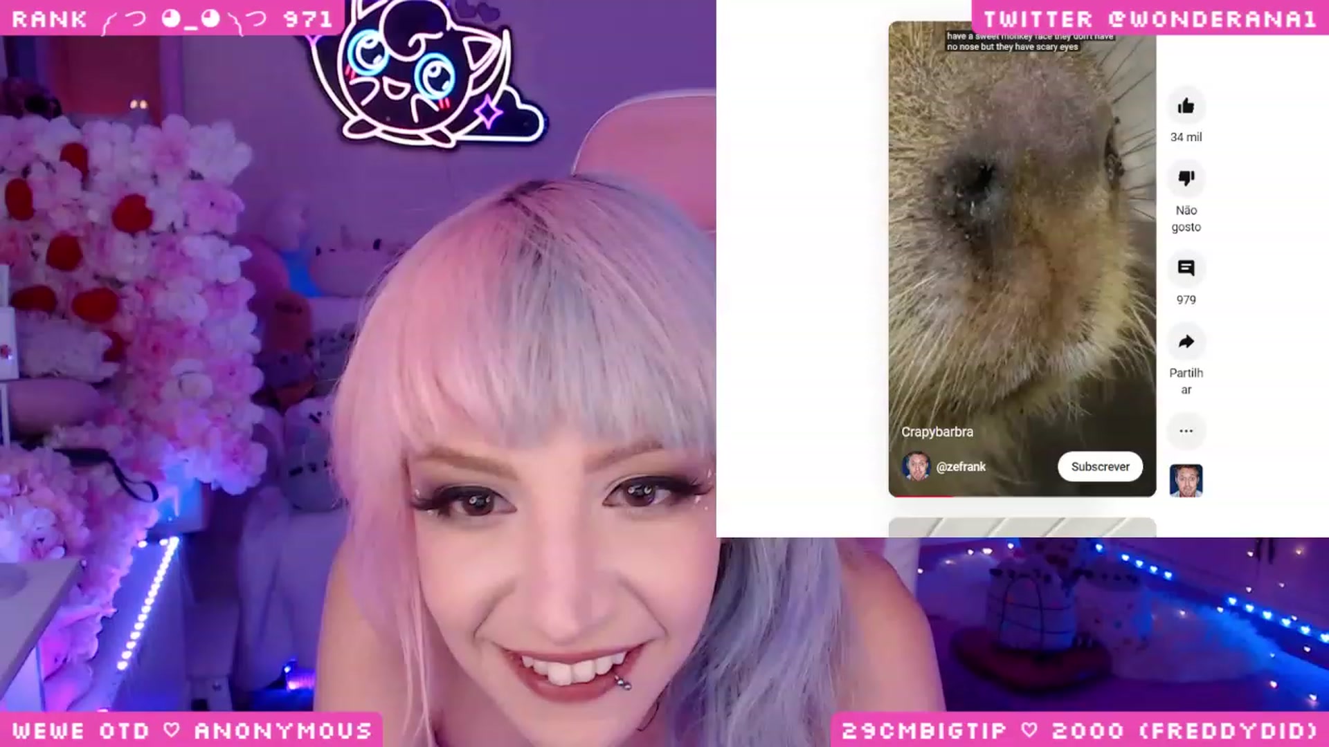 Gallery image thumbnail from WonderAna's myfreecams stream on, 07/31/2023, 23:37 image 18 of 20