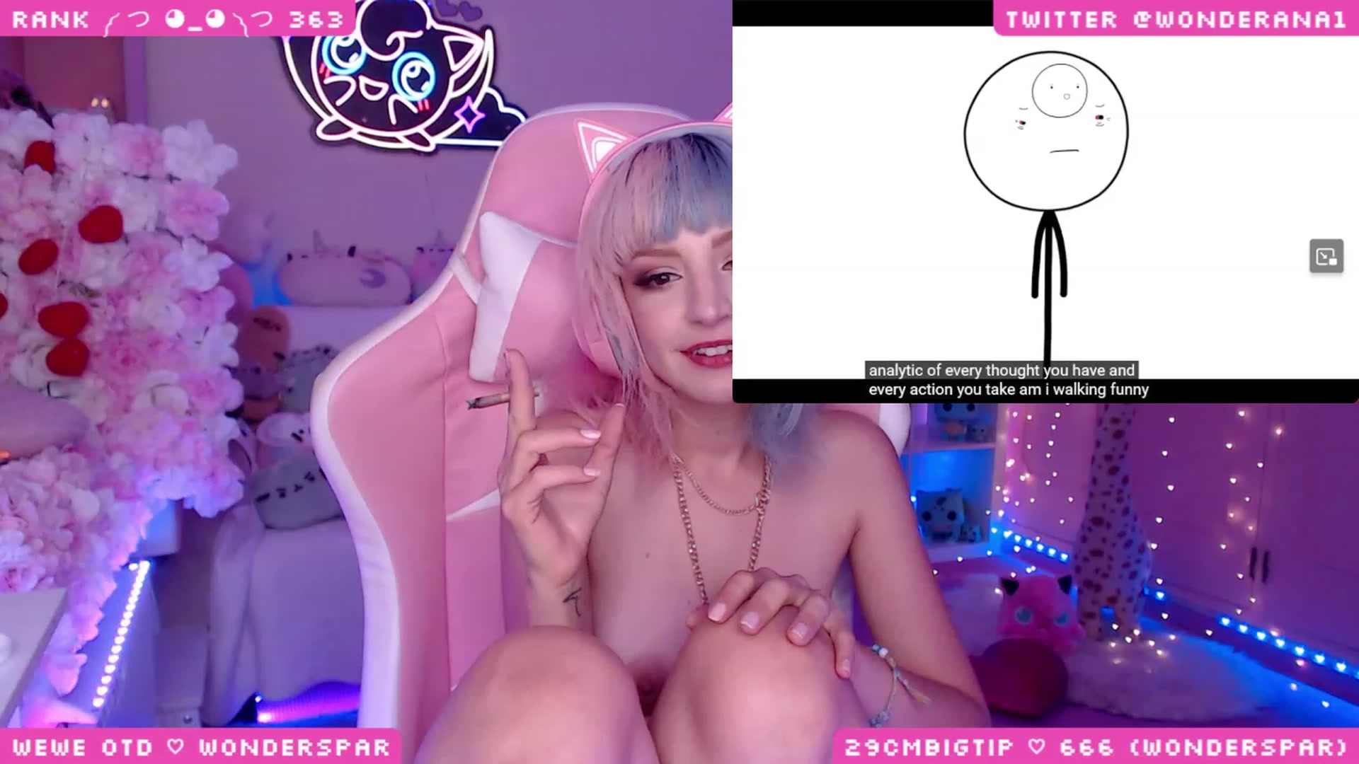 Gallery image thumbnail from WonderAna's myfreecams stream on, 08/19/2023, 01:50 image 10 of 20