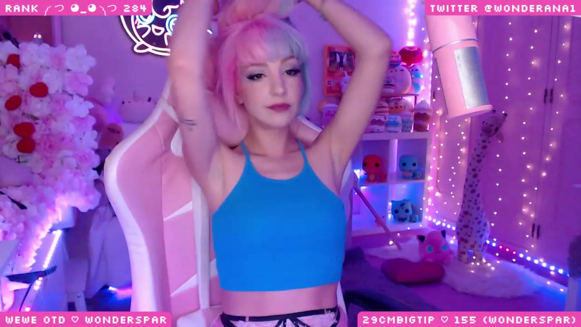Gallery image thumbnail from WonderAna's myfreecams stream on, 08/27/2023, 24:05 image 14 of 20