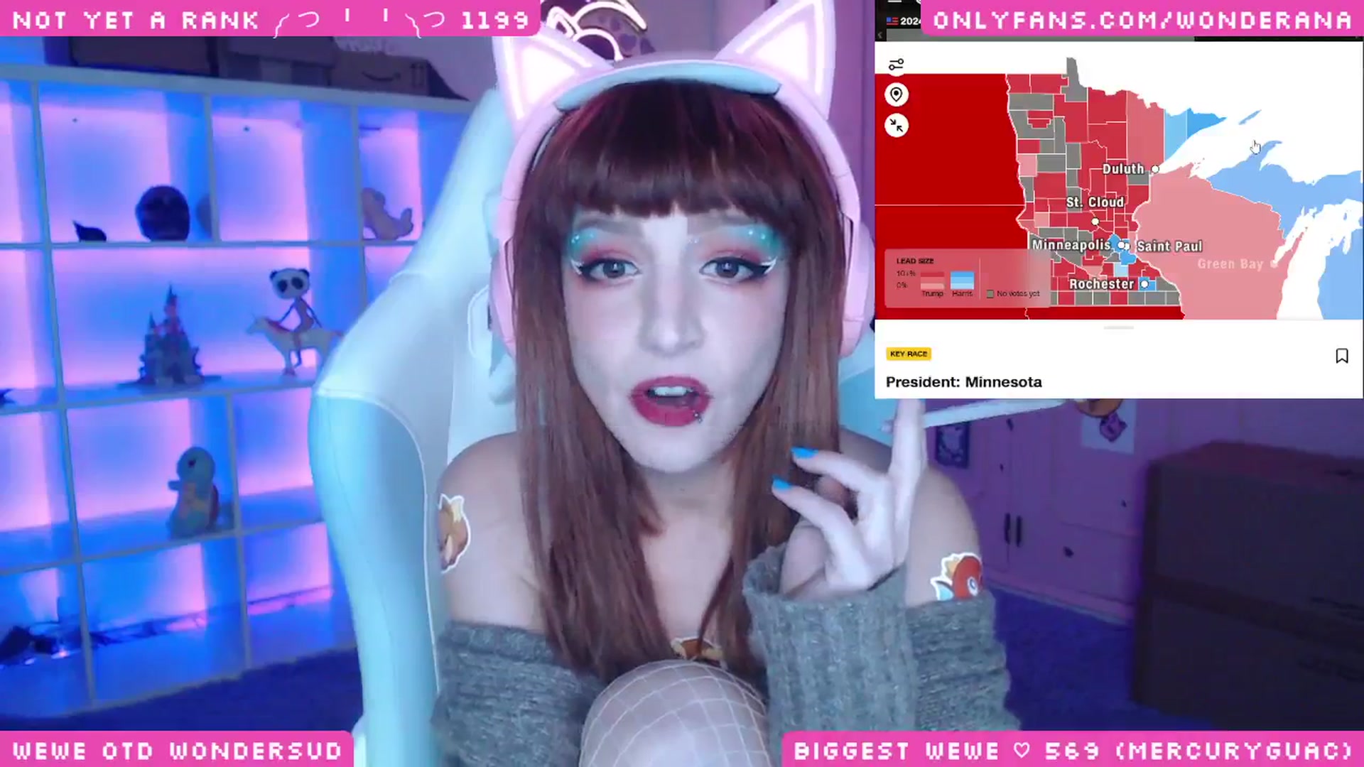 Gallery image thumbnail from WonderAna's myfreecams stream on, 11/06/2024, 07:33 image 11 of 20
