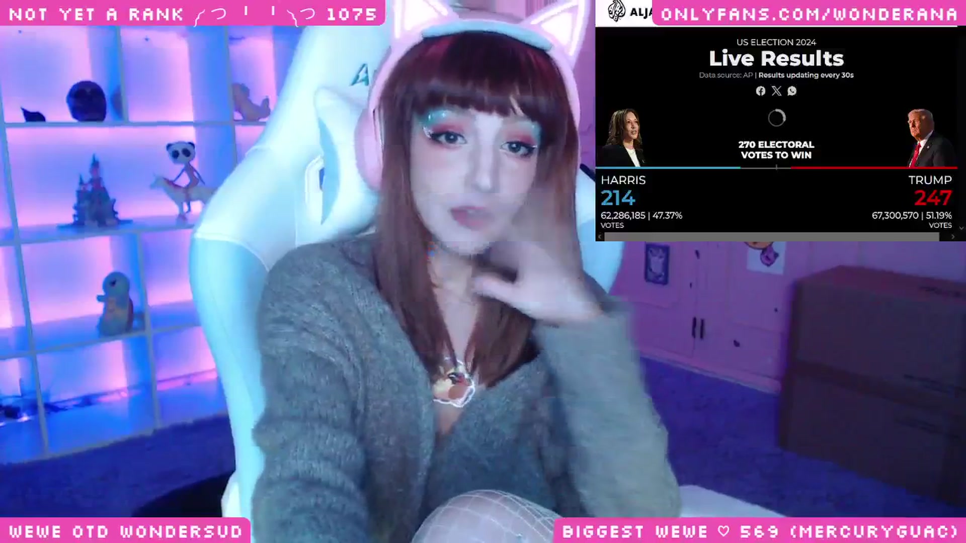 Gallery image thumbnail from WonderAna's myfreecams stream on, 11/06/2024, 07:33 image 18 of 20