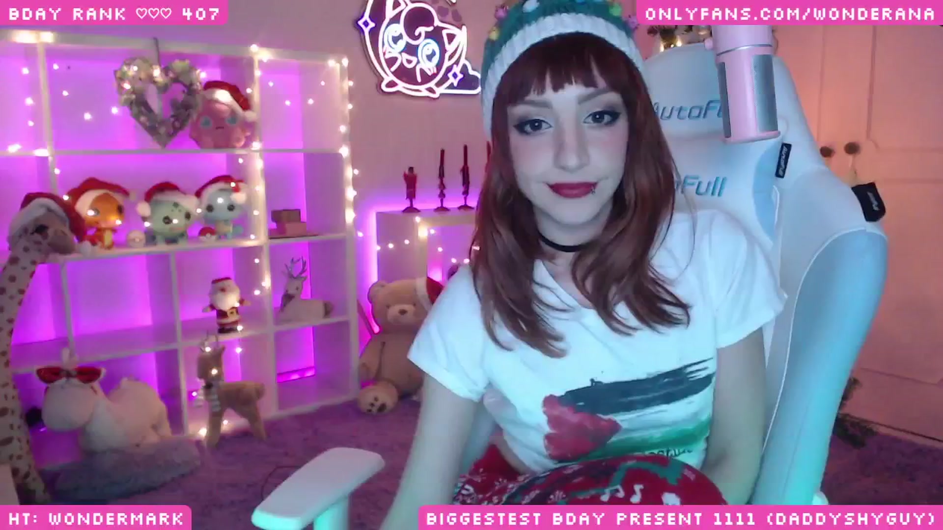 Gallery image thumbnail from WonderAna's myfreecams stream on, 12/25/2024, 07:00 image 7 of 20