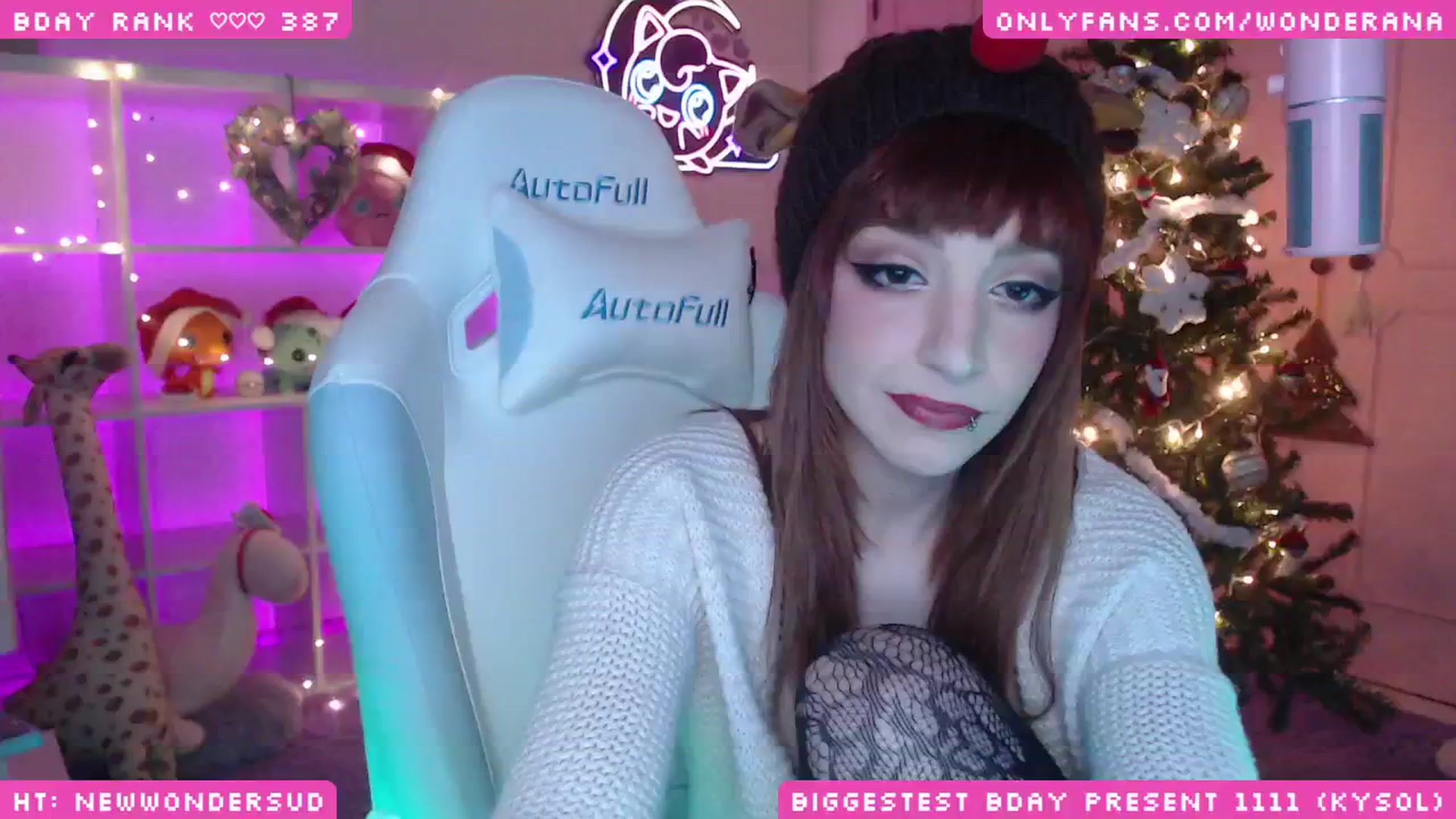 Gallery image thumbnail from WonderAna's myfreecams stream on, 01/01/2025, 05:54 image 12 of 20
