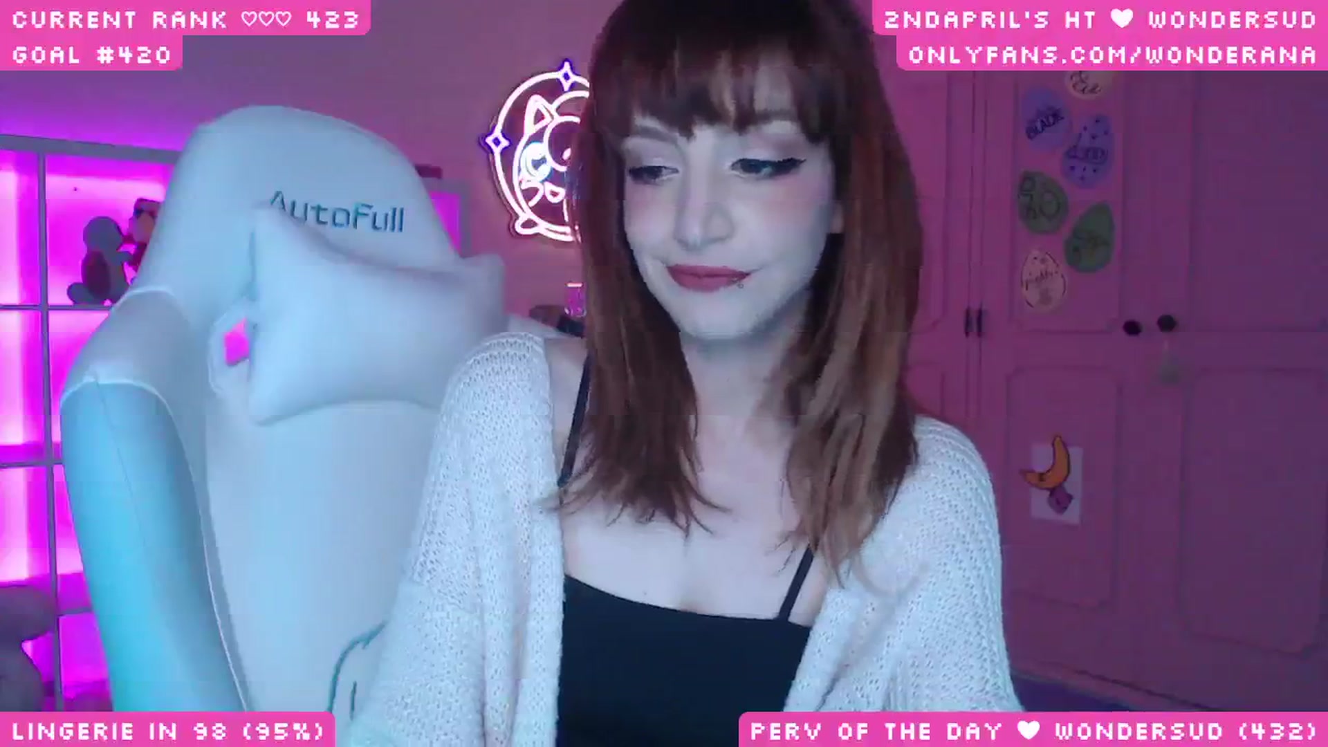Gallery image thumbnail from WonderAna's myfreecams stream on, 05/04/2025, 24:03 image 17 of 20