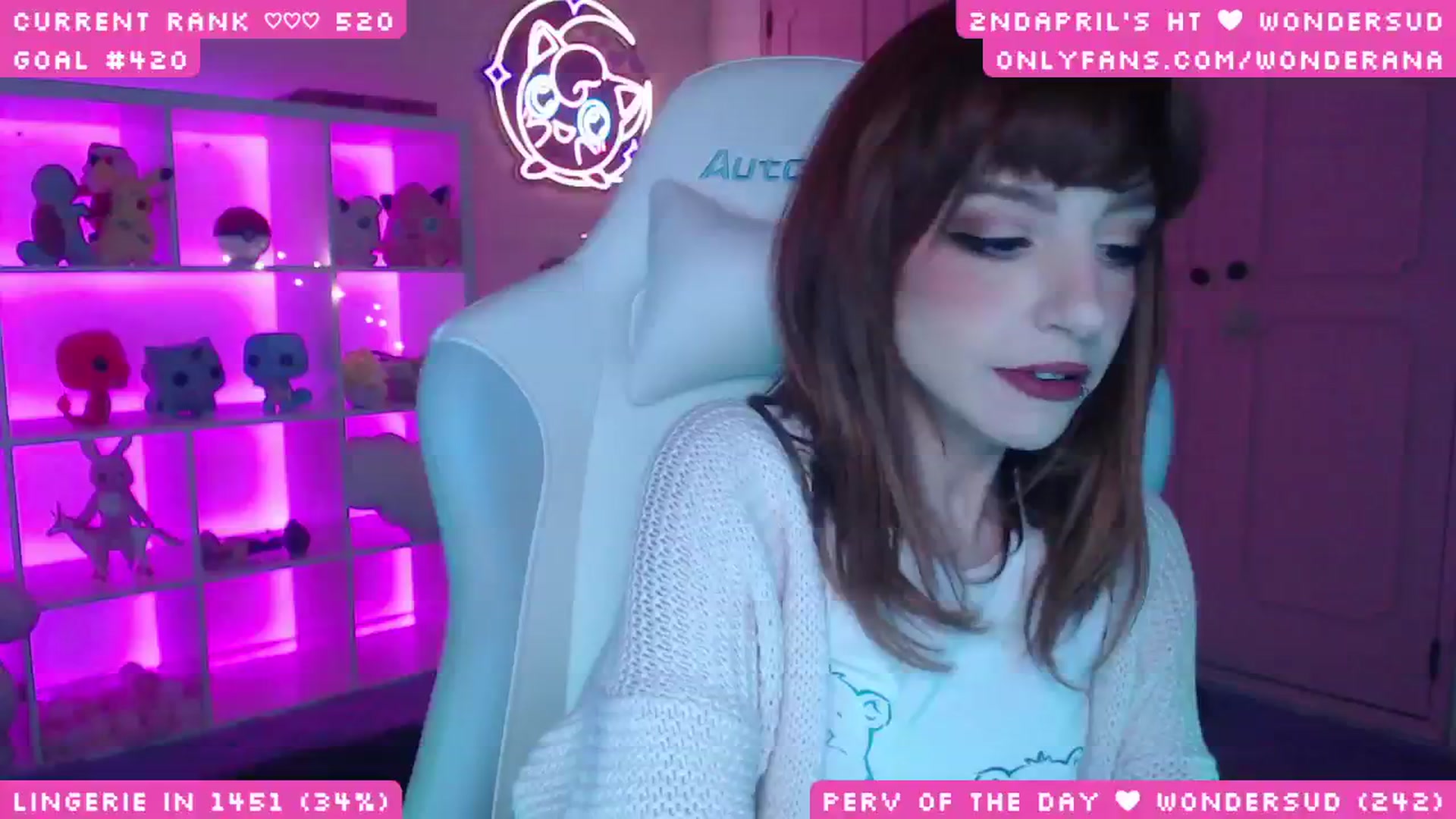 Gallery image thumbnail from WonderAna's myfreecams stream on, 05/04/2025, 21:56 image 8 of 20