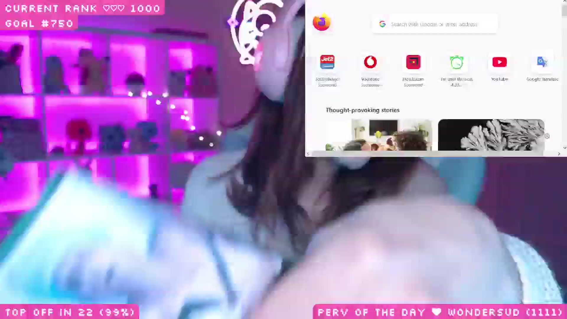 Gallery image thumbnail from WonderAna's myfreecams stream on, 05/25/2025, 03:33 image 13 of 20
