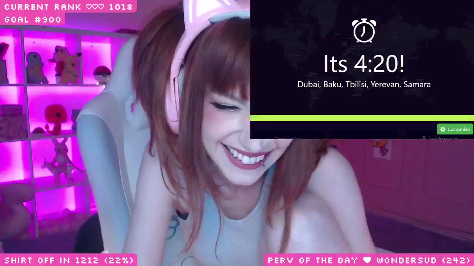 Gallery image thumbnail from WonderAna's myfreecams stream on, 05/31/2025, 02:10 image 2 of 20