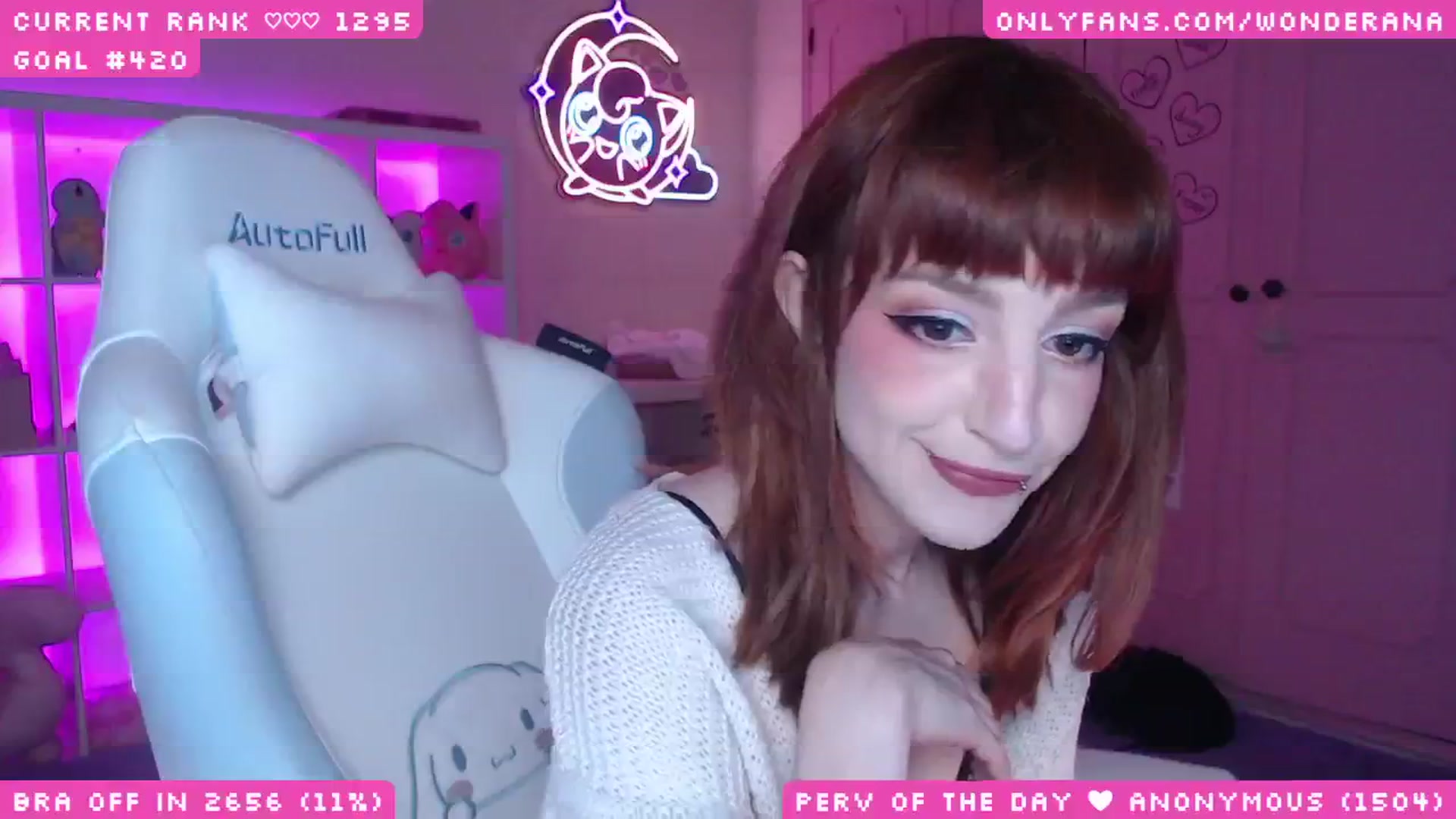 Gallery image thumbnail from WonderAna's myfreecams stream on, 06/04/2025, 22:47 image 16 of 20