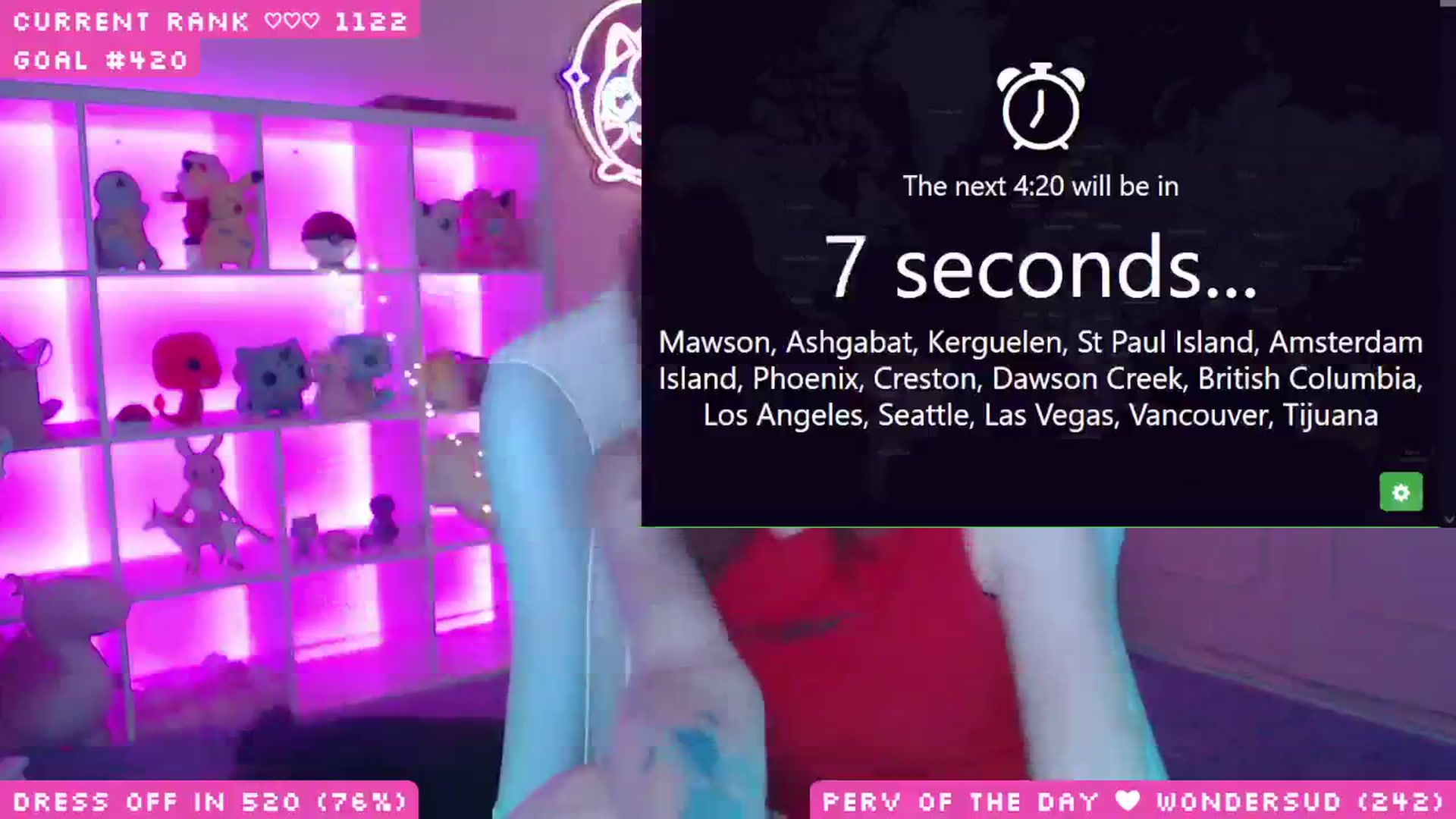 Gallery image thumbnail from WonderAna's myfreecams stream on, 06/07/2025, 01:04 image 11 of 20