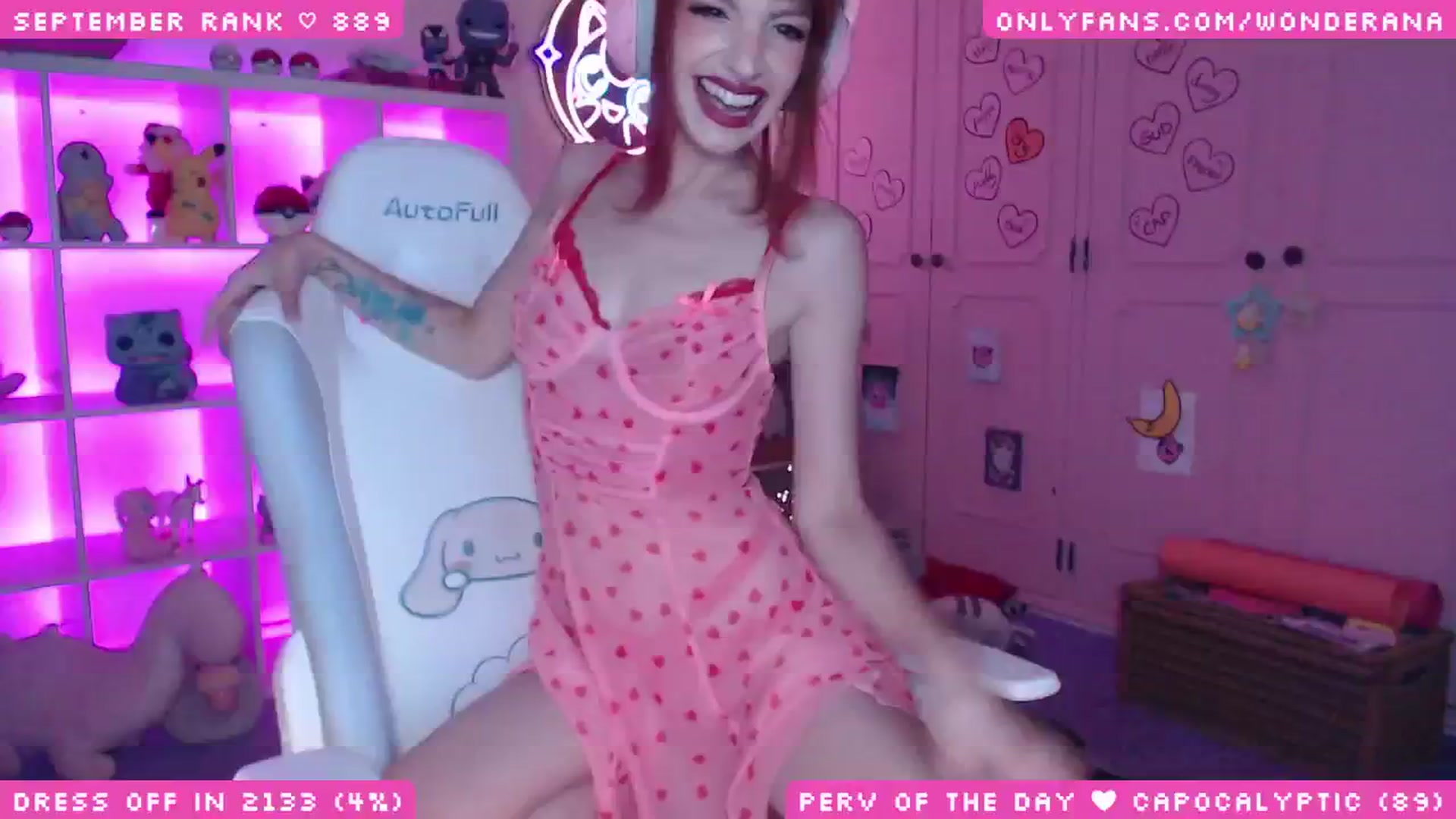Gallery image thumbnail from WonderAna's myfreecams stream on, 09/15/2025, 24:23 image 6 of 20