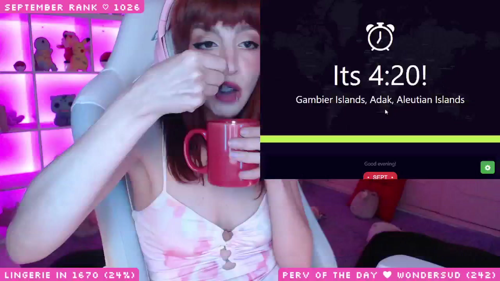 Gallery image thumbnail from WonderAna's myfreecams stream on, 09/18/2025, 02:36 image 11 of 20