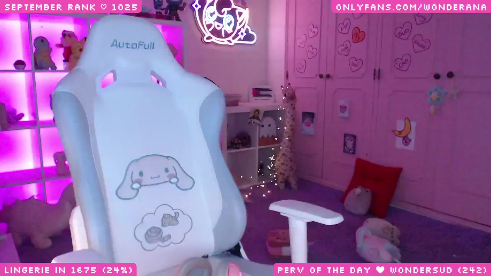 Gallery image thumbnail from WonderAna's myfreecams stream on, 09/18/2025, 02:36 image 9 of 20