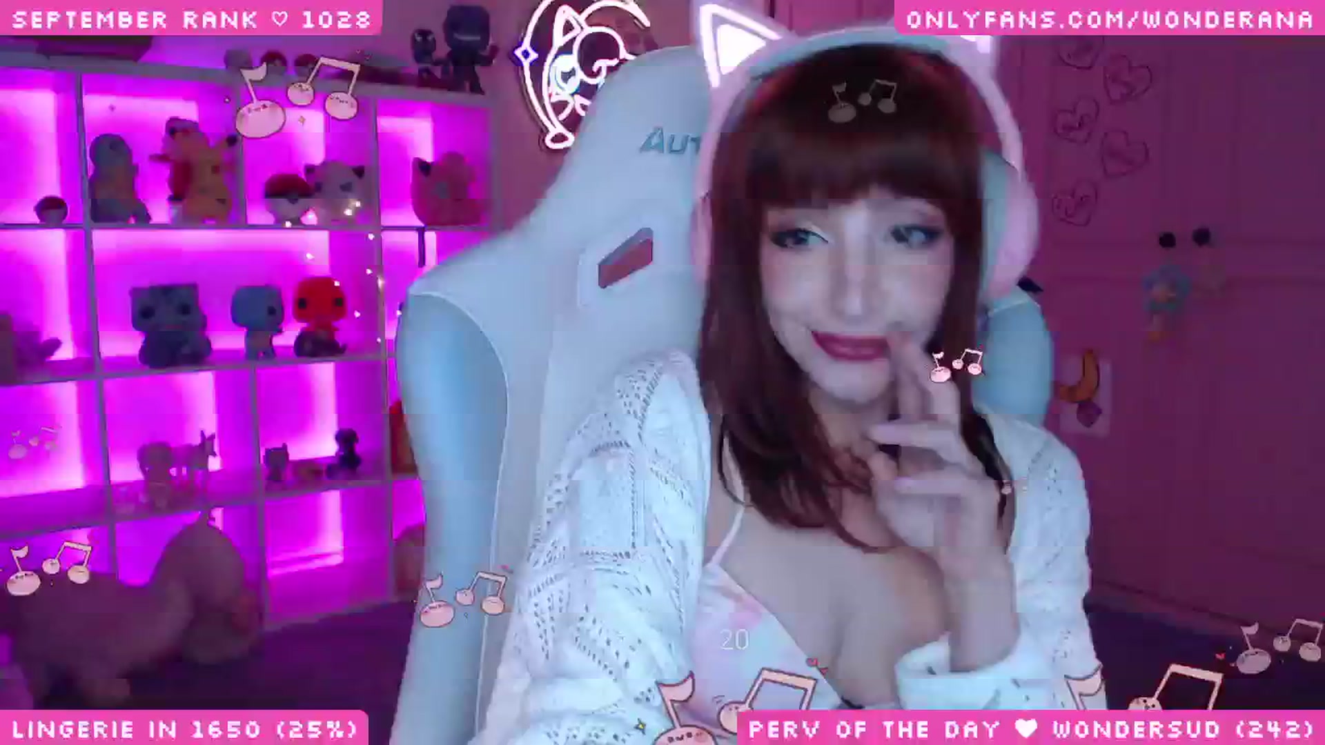 Gallery image thumbnail from WonderAna's myfreecams stream on, 09/18/2025, 02:36 image 17 of 20