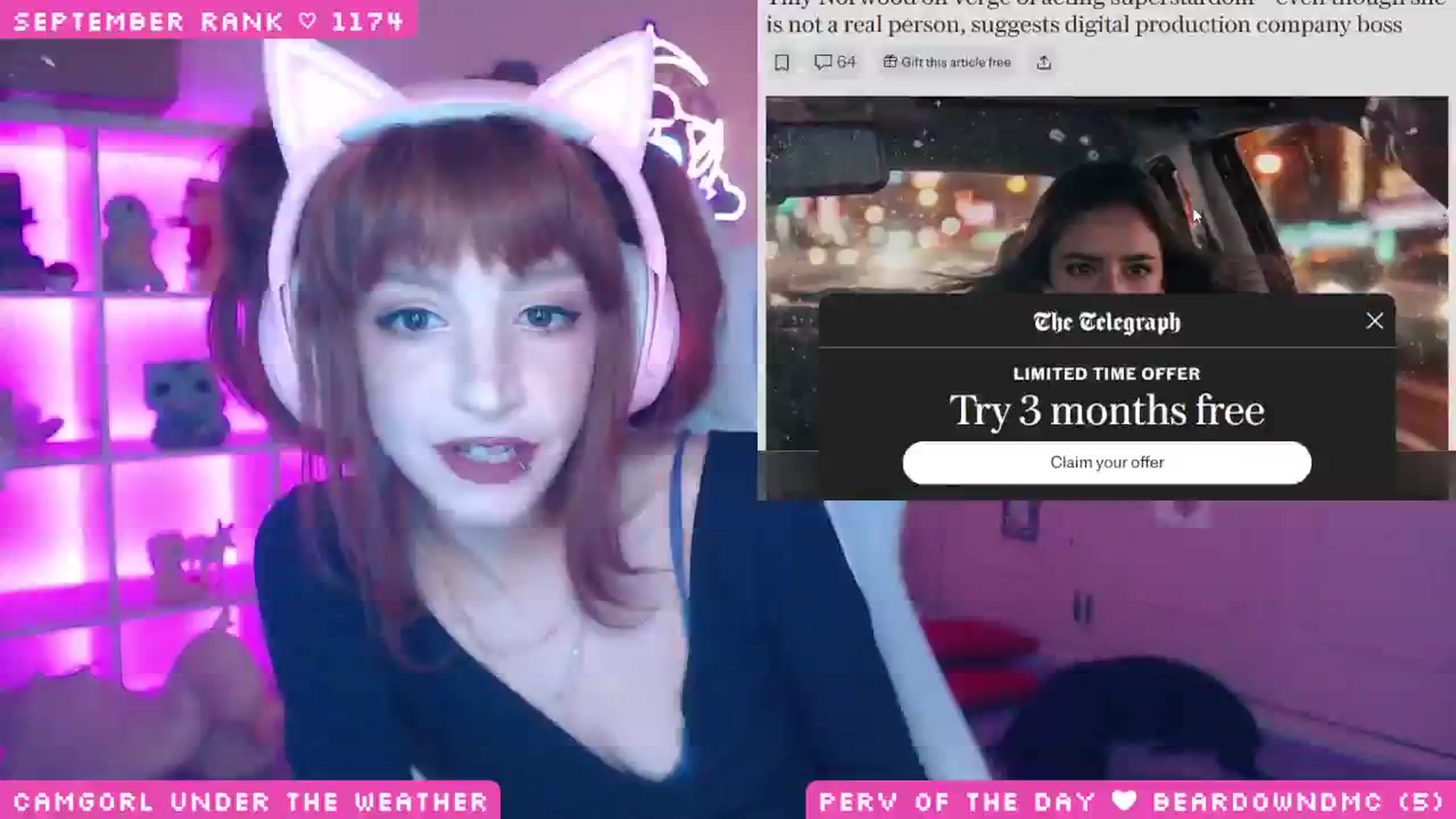 Gallery image thumbnail from WonderAna's myfreecams stream on, 09/29/2025, 24:32 image 12 of 20