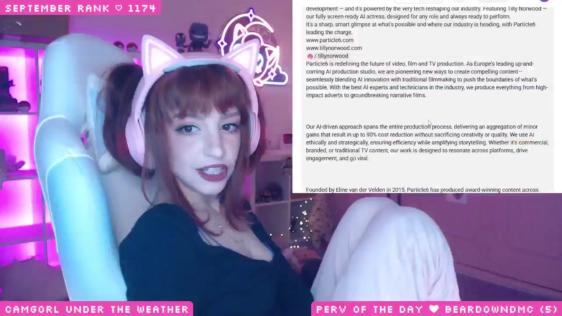 Gallery image thumbnail from WonderAna's myfreecams stream on, 09/29/2025, 24:32 image 17 of 20