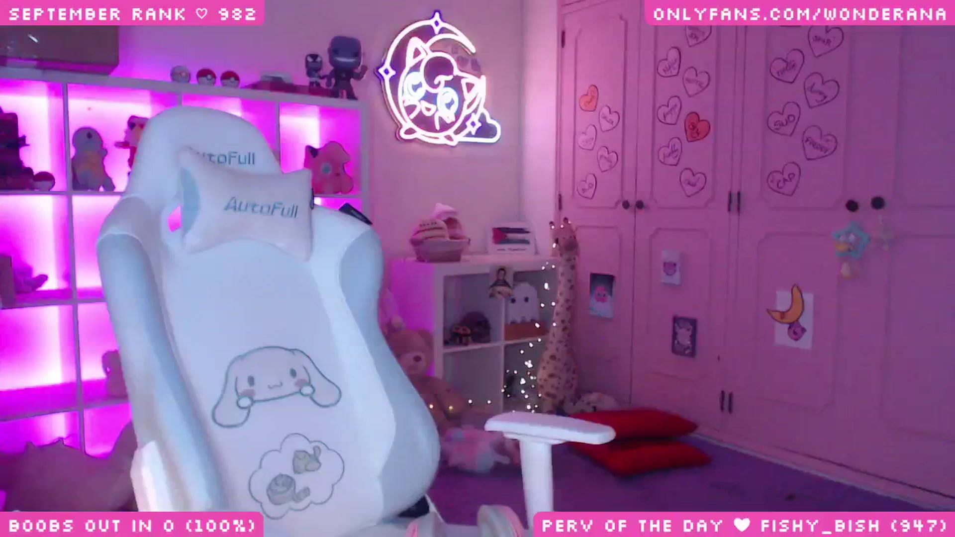 Gallery image thumbnail from WonderAna's myfreecams stream on, 09/30/2025, 03:41 image 15 of 20