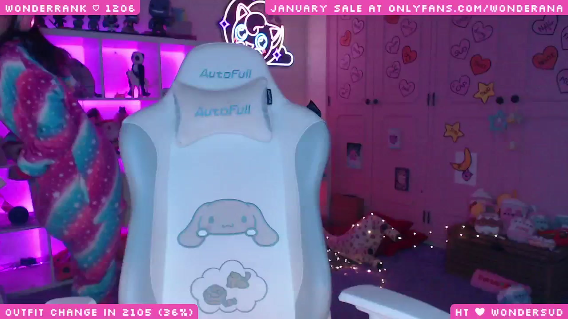 Gallery image thumbnail from WonderAna's myfreecams stream on, 01/08/2026, 01:55 image 20 of 20