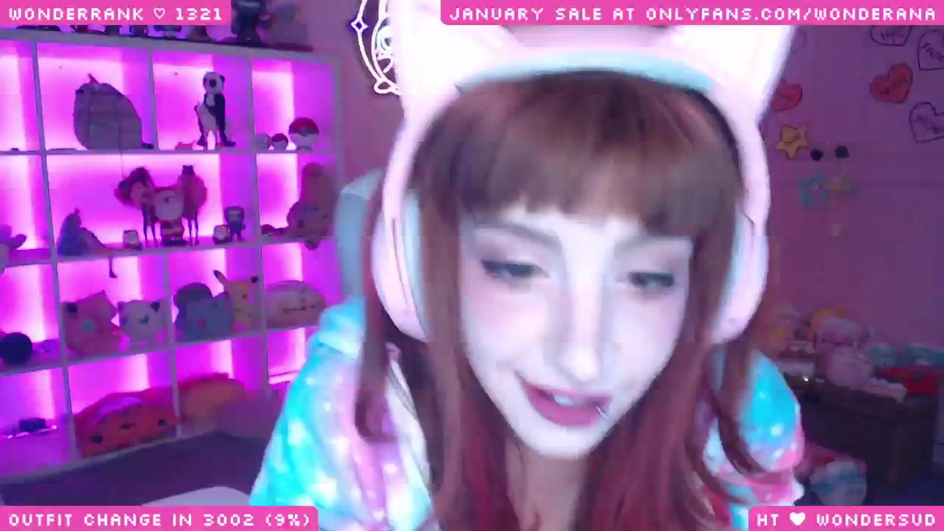 Gallery image thumbnail from WonderAna's myfreecams stream on, 01/08/2026, 01:55 image 4 of 20